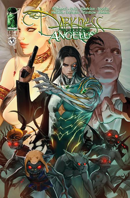 Darkness Vs Angelus (One Shot) A1 Cover Set Of 5 1:10 1:25 1:50 (04/22/2026) Image - Image 3