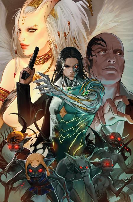 Darkness Vs Angelus (One Shot) A1 Cover Set Of 5 1:10 1:25 1:50 (04/22/2026) Image - Image 6