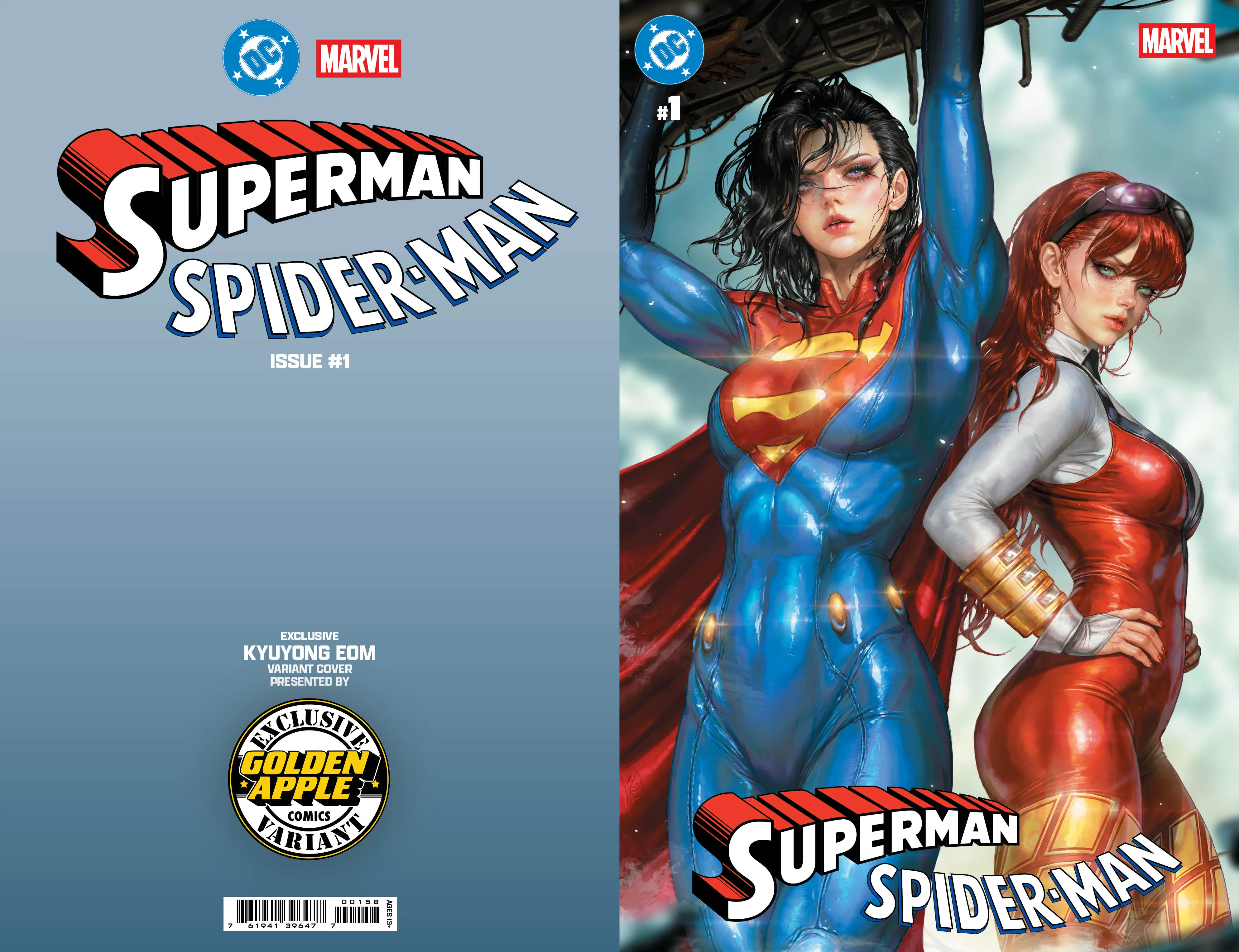 Dc Marvel Superman Spider-Man #1 (One Shot) Kyuyong Eom Trade Variant (03/25/2026) Dc - Image 2