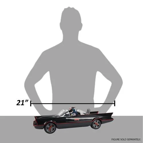 DC Multiverse Batman Batmobile Batman Classic TV Series Vehicle - Image 4