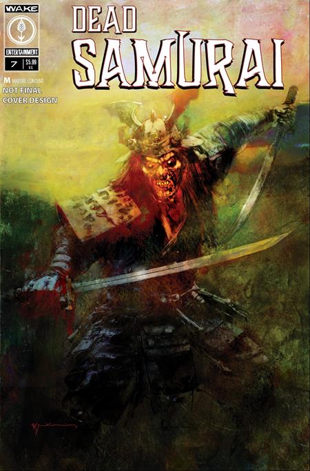 Dead Samurai #7 A1 Cover Set Of 3 1:25 1:100 (05/20/2026) Wake - Image 2