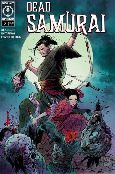 Dead Samurai #7 A1 Cover Set Of 3 1:25 1:100 (05/20/2026) Wake - Image 3