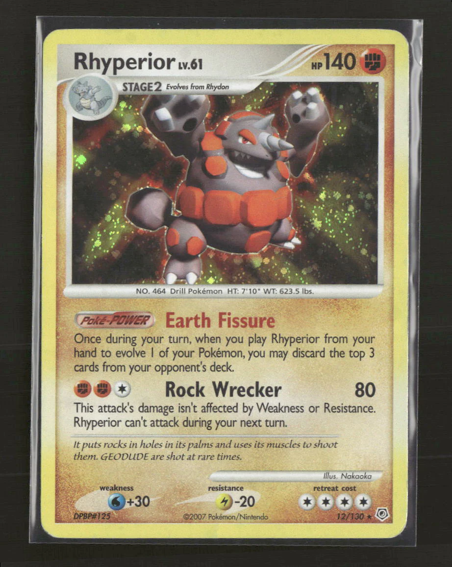 Diamond and Pearl Rhyperior #12/130