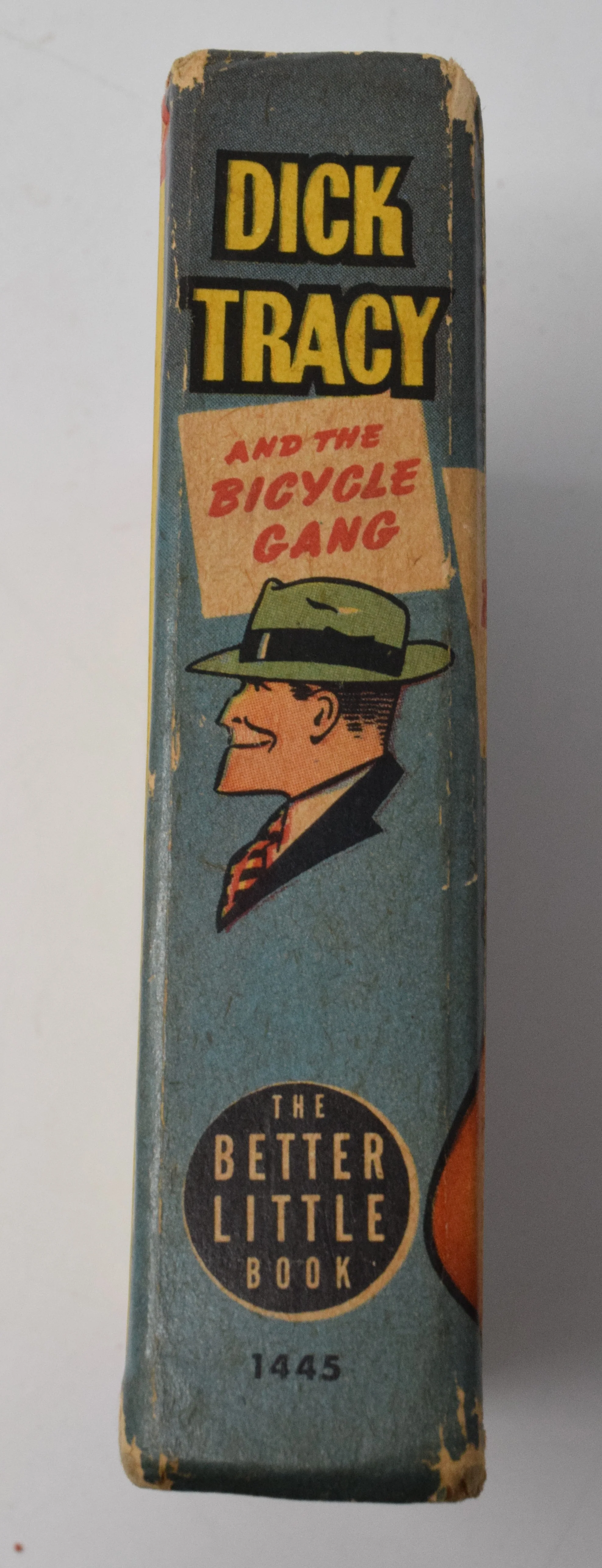 Dick Tracy And Bicycle Gang 1445 Better Little Book Whitman 1948 FN - Image 2
