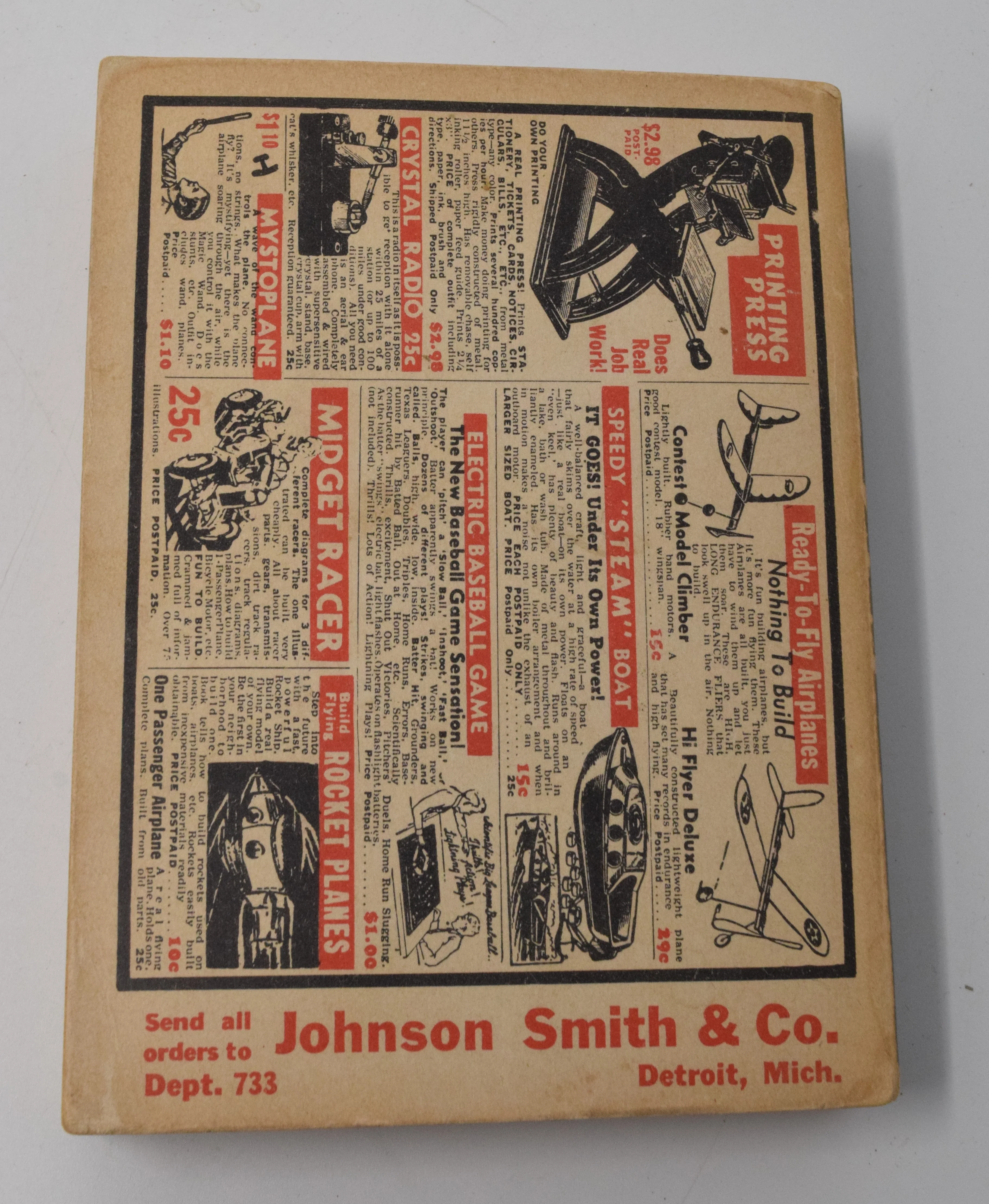 Dick Tracy And The Blackmailers Fast Action Dell 1939 FN Big Little Book - Image 3