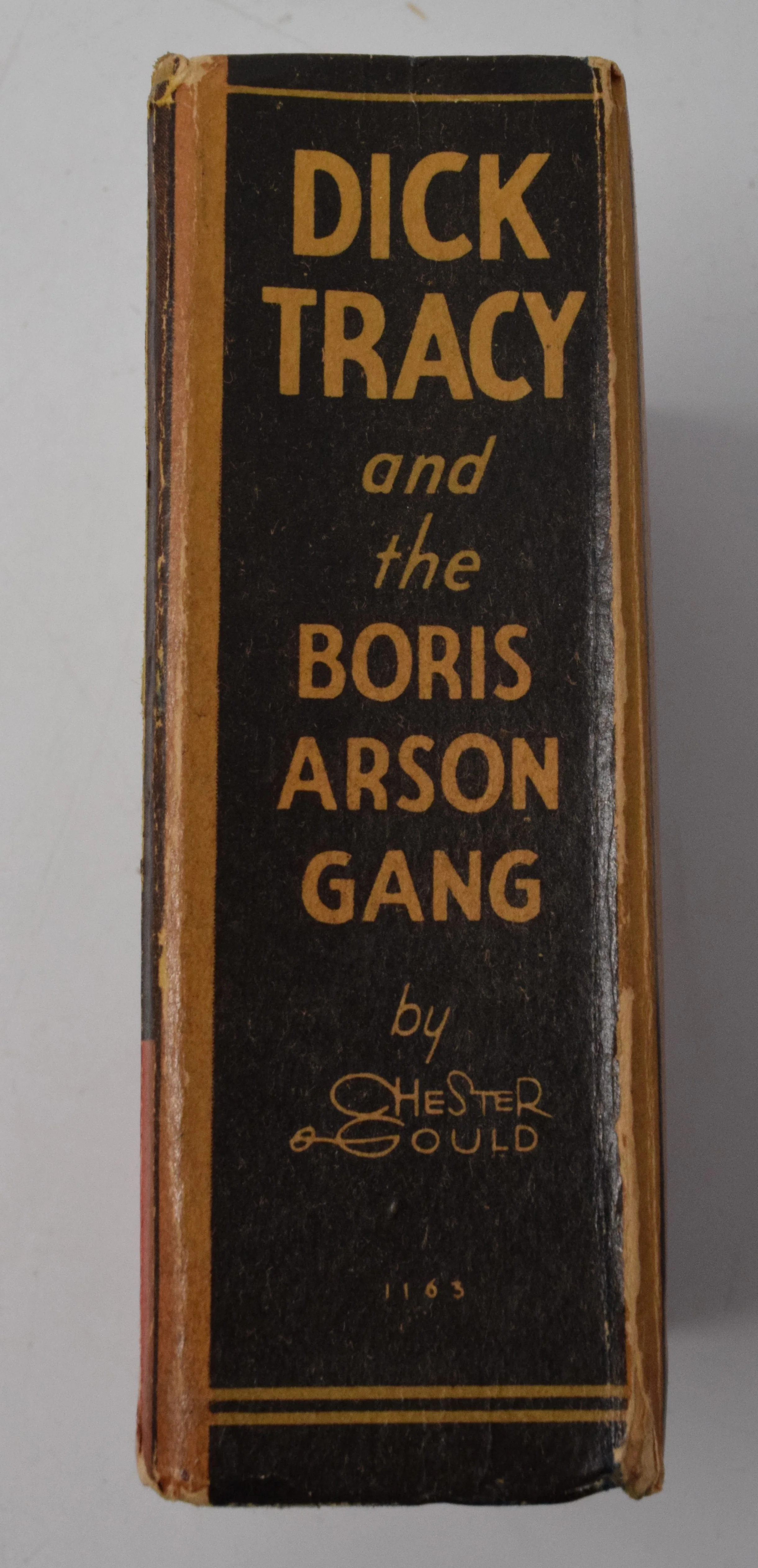Dick Tracy And The Boris Arson Gang 1163 Big Little Book Whitman 1936 FN - Image 2