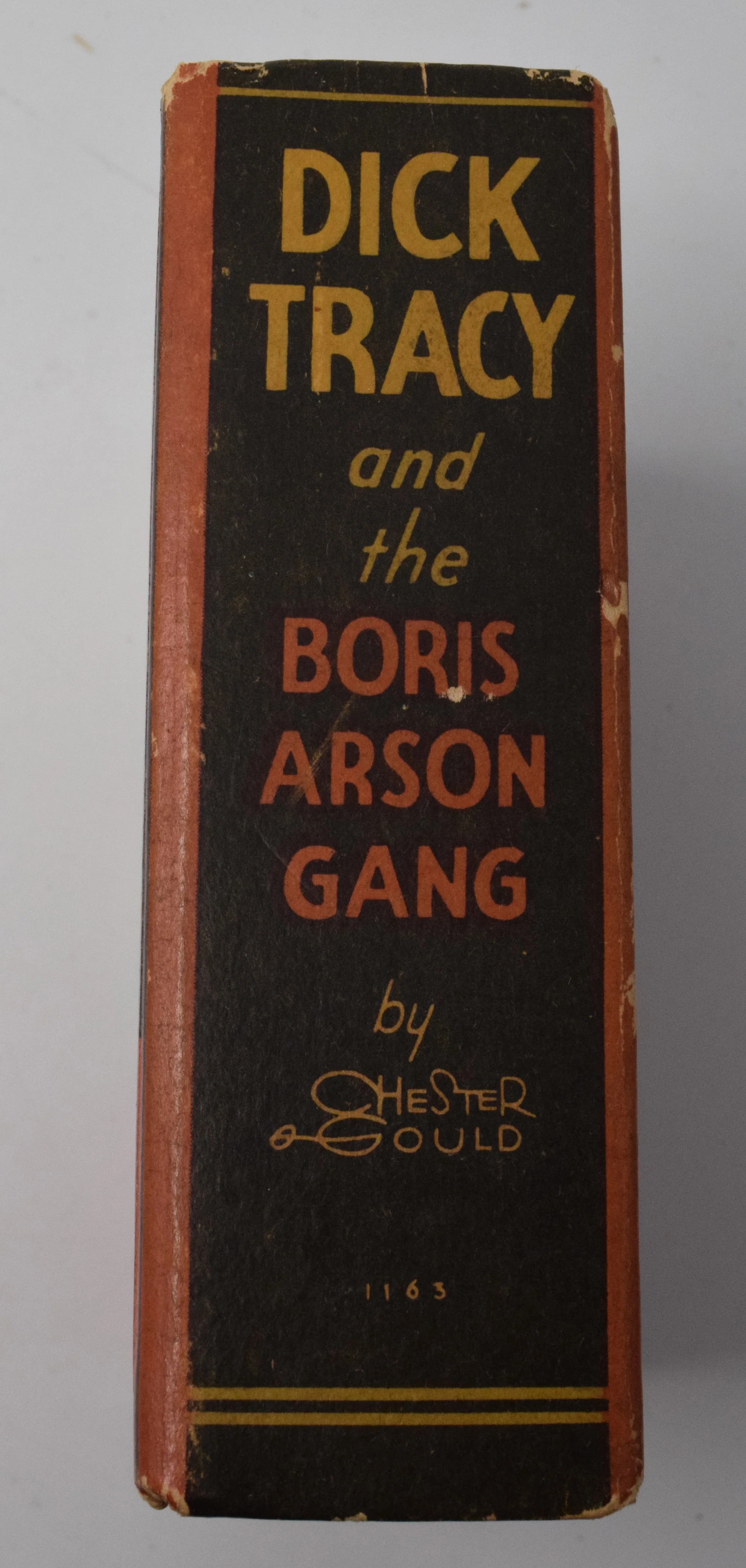 Dick Tracy And The Boris Arson Gang 1163 Big Little Book Whitman 1936 FN VF - Image 2