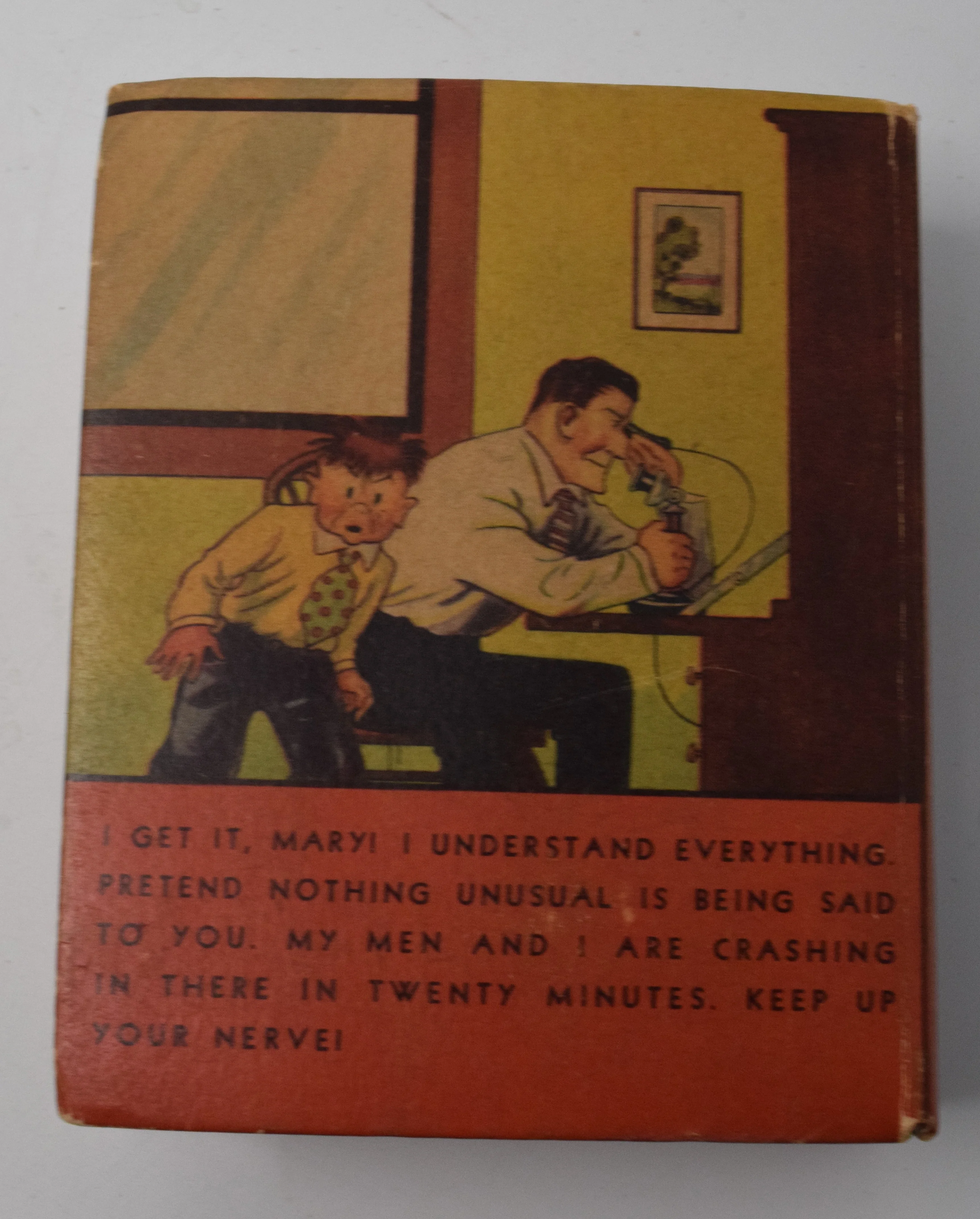 Dick Tracy And The Boris Arson Gang 1163 Big Little Book Whitman 1936 FN VF - Image 3
