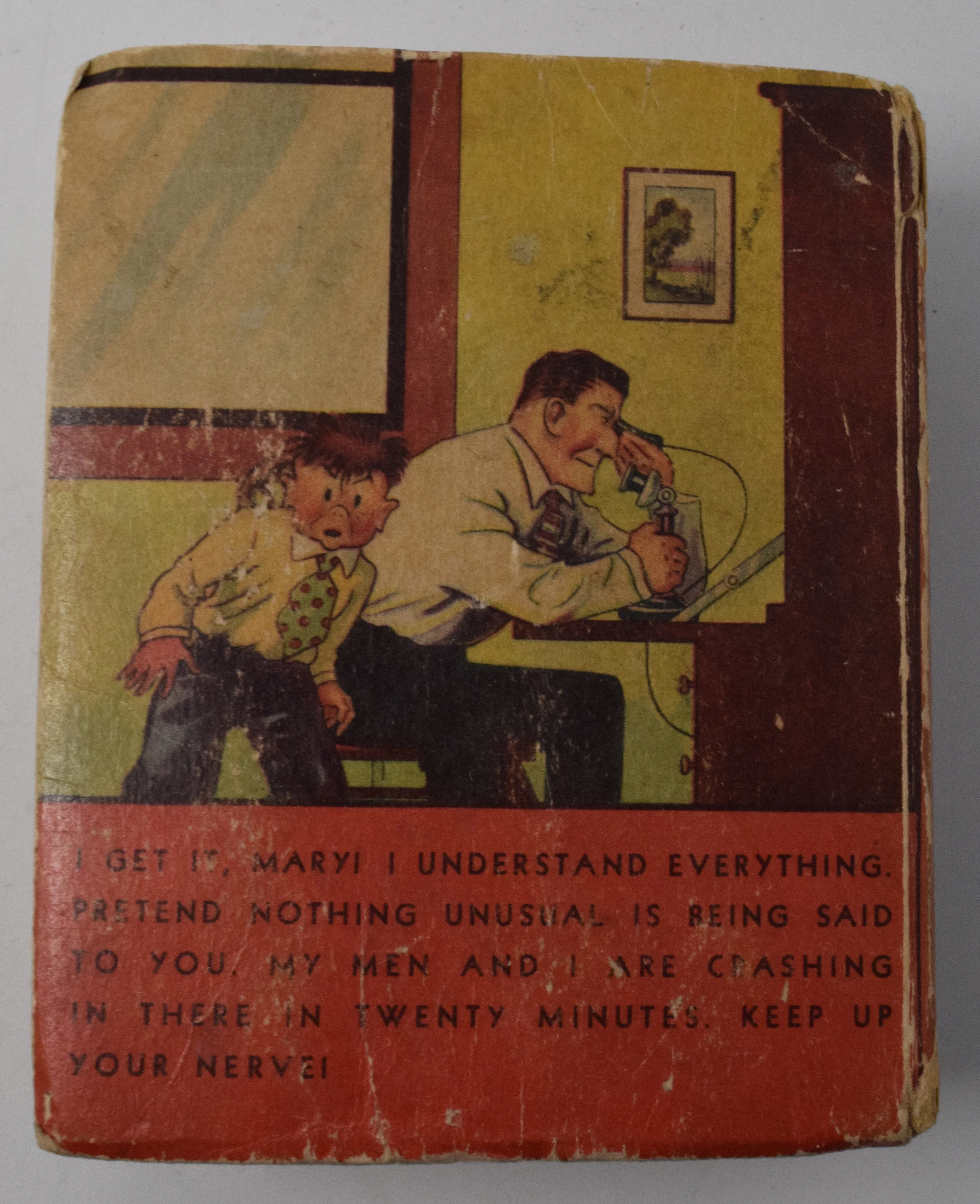 Dick Tracy And The Boris Arson Gang 1163 Big Little Book Whitman 1936 VG - Image 3