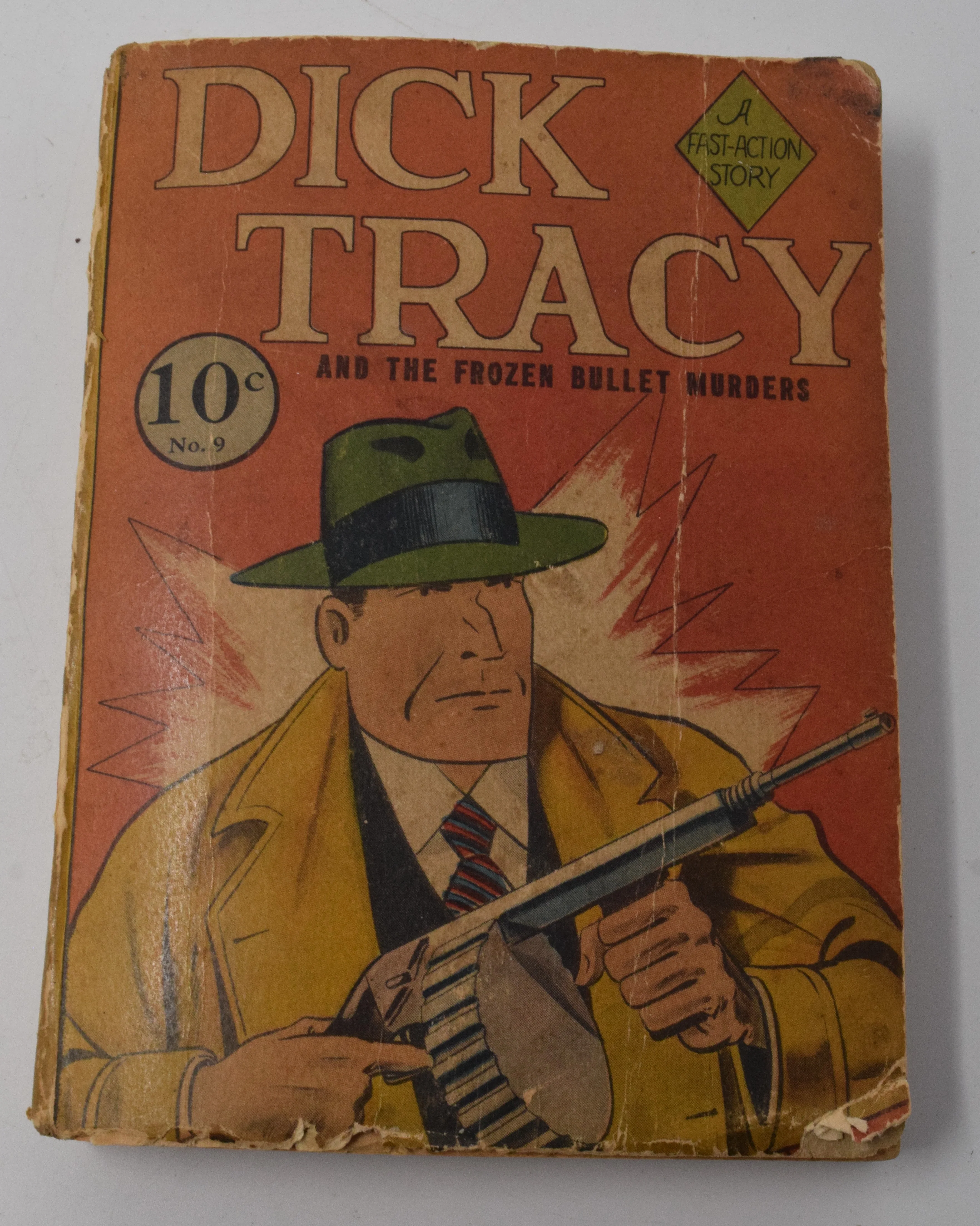 Dick Tracy And The Frozen Bullet Murders Fast Action Dell 1938 VG Big Little Book