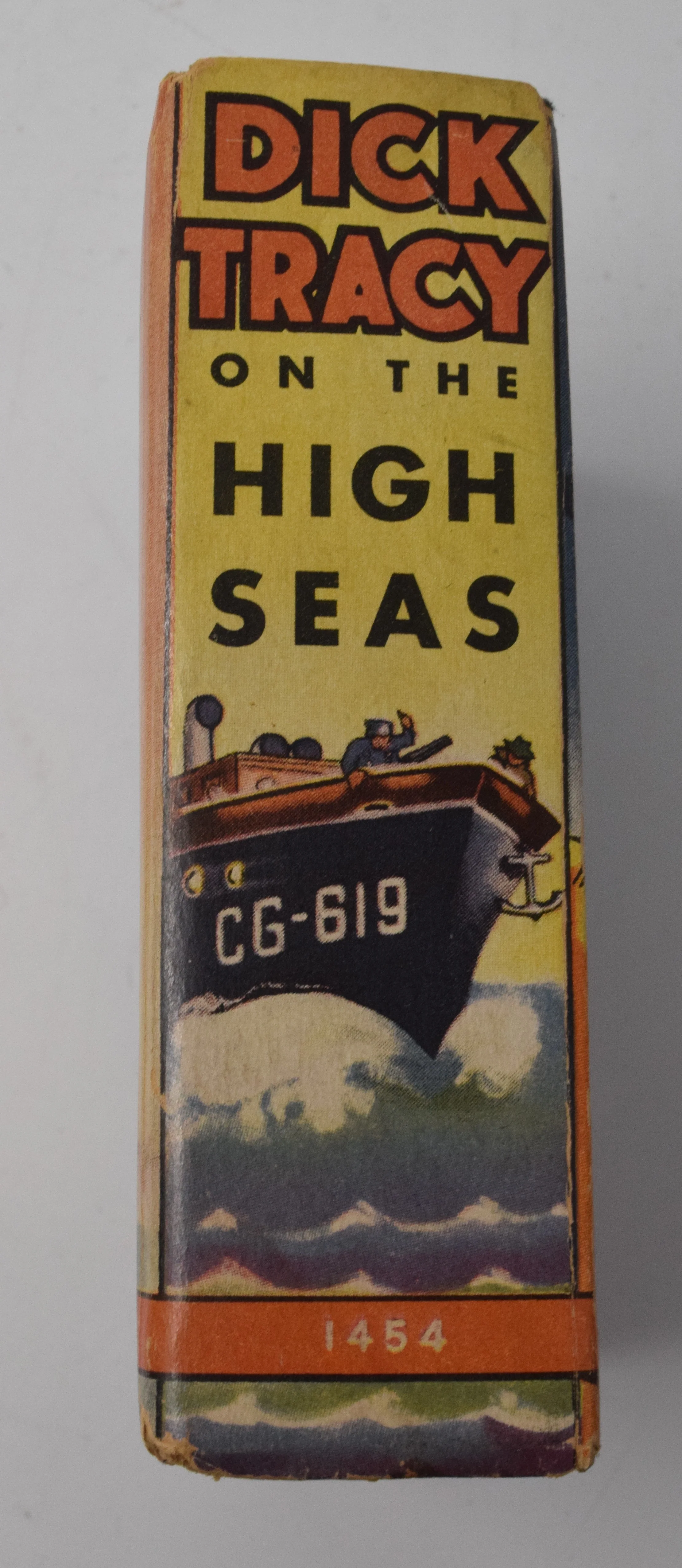 Dick Tracy And The High Seas 1454 Better Little Book Whitman 1939 FN - Image 2