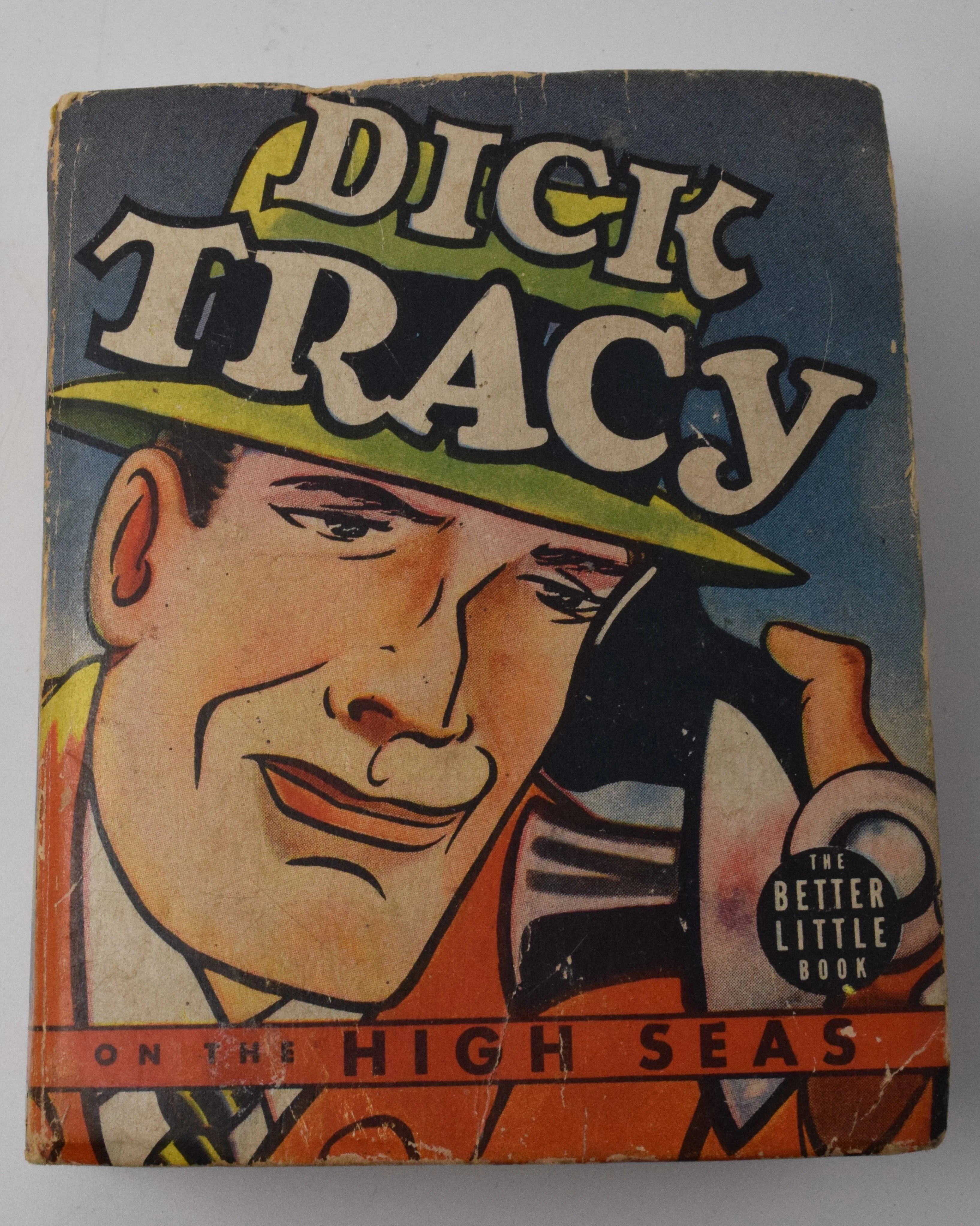 Dick Tracy And The High Seas 1454 Better Little Book Whitman 1939 FN