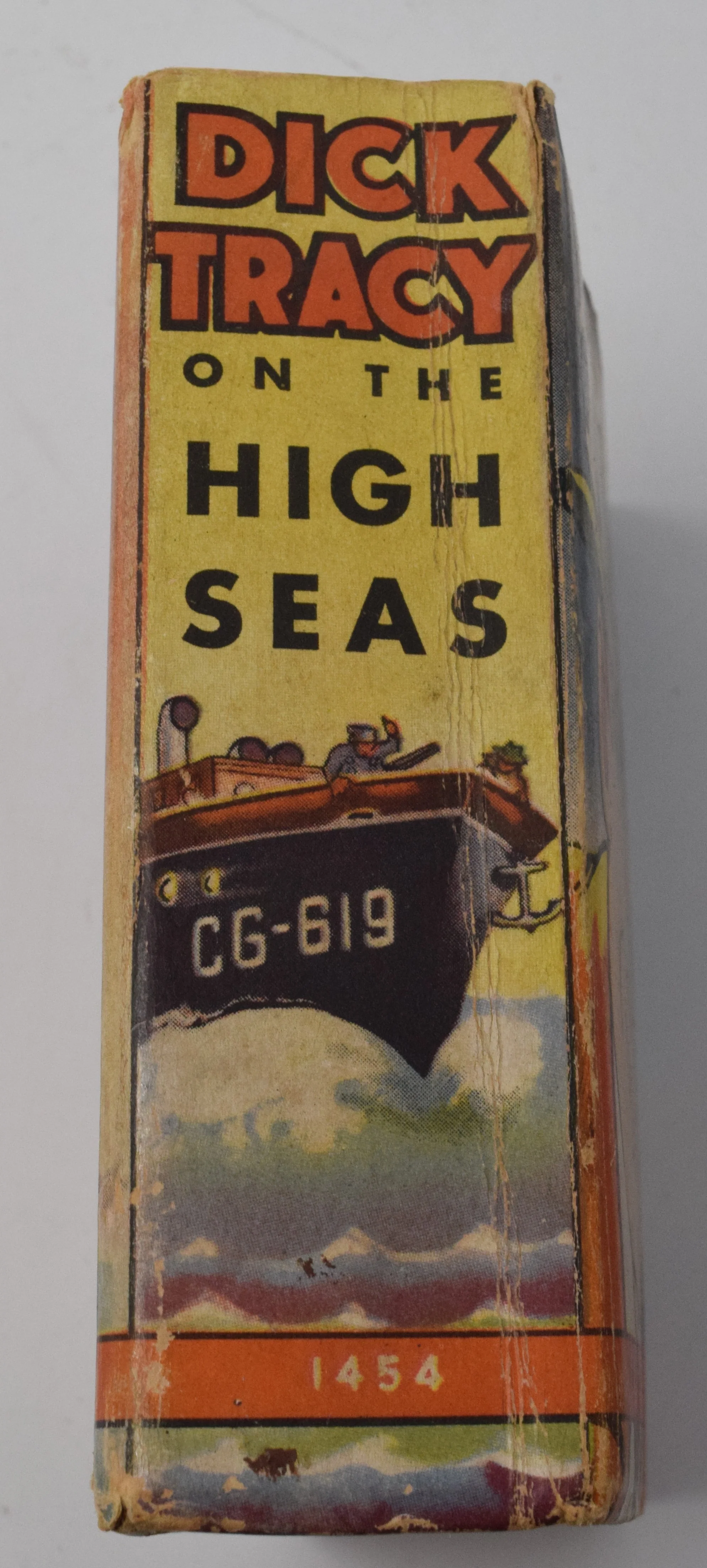 Dick Tracy And The High Seas 1454 Better Little Book Whitman 1939 FN - Image 2