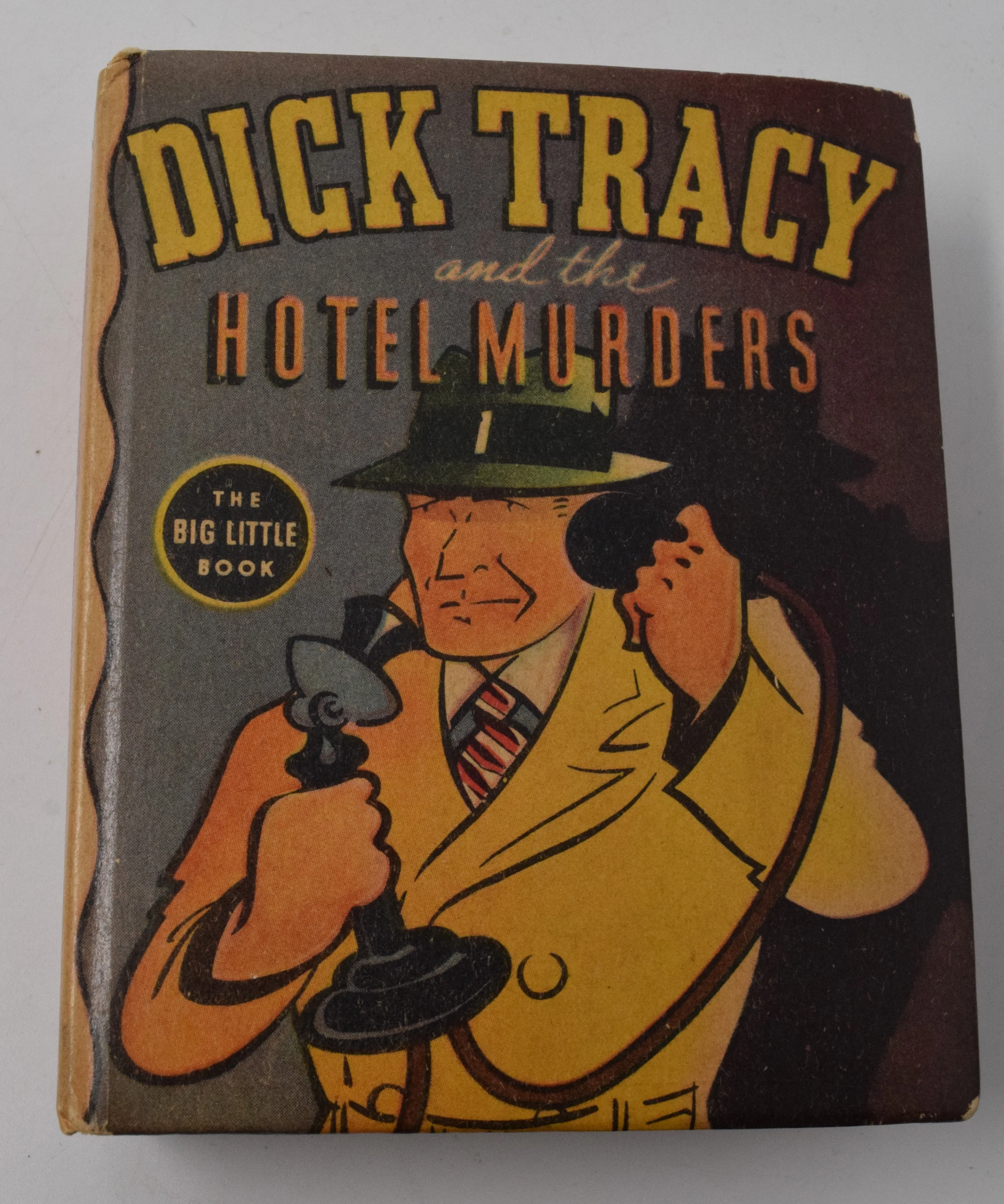 Dick Tracy And The Hotel Murders 1420 Big Little Book Whitman 1937 VF