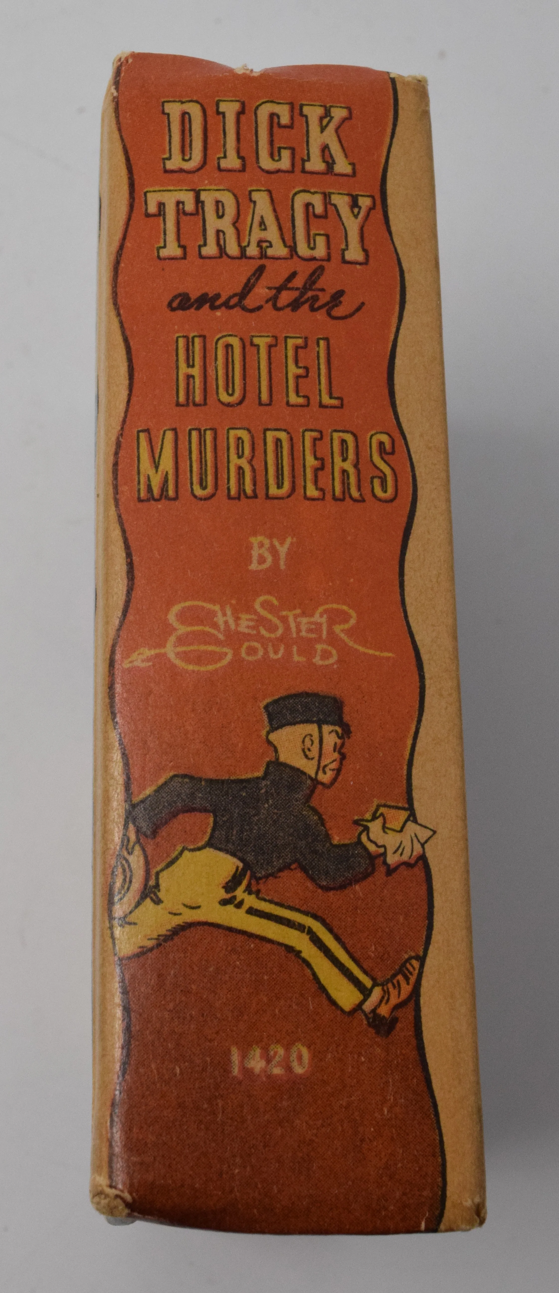 Dick Tracy And The Hotel Murders 1420 Big Little Book Whitman 1937 VF - Image 2