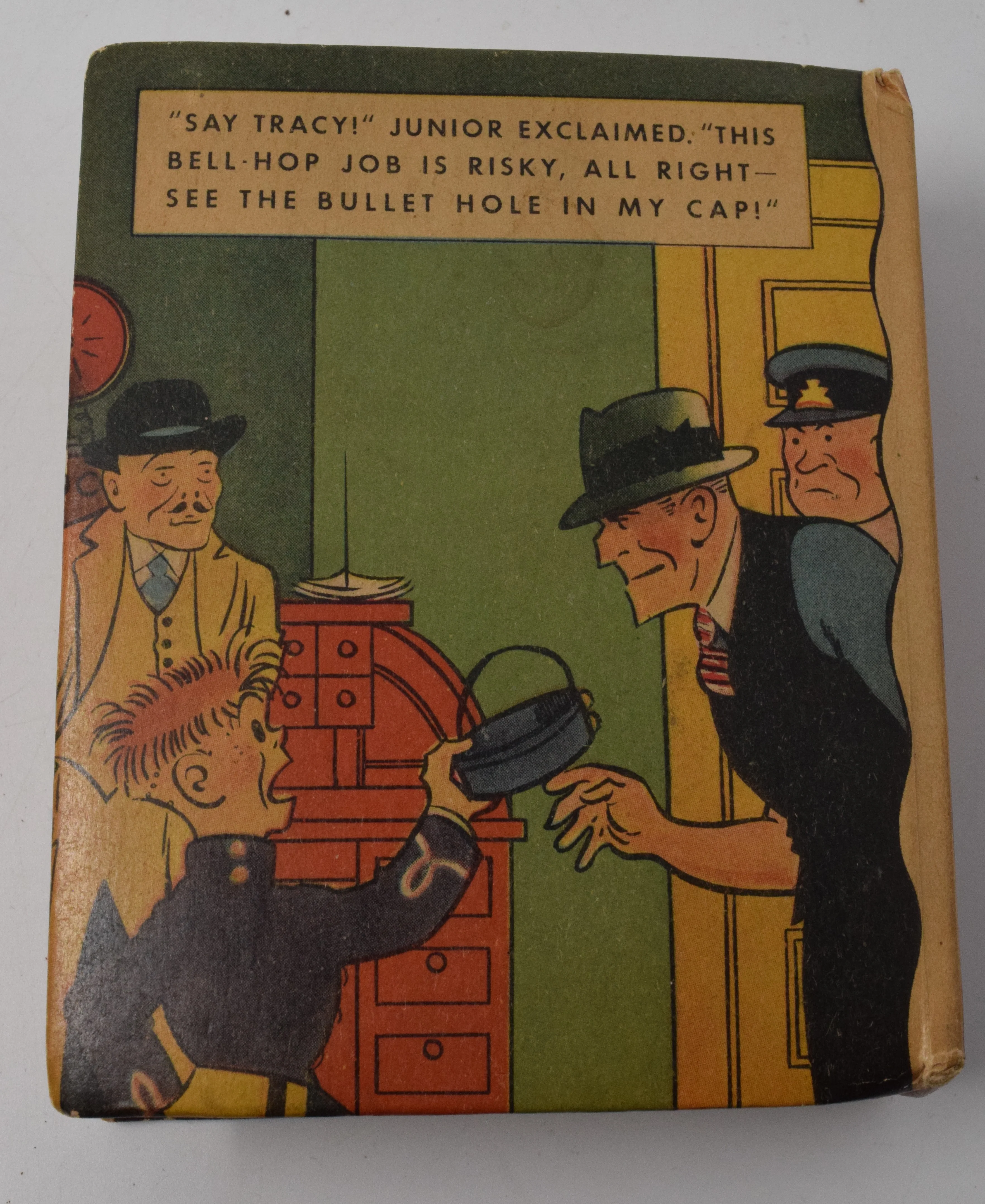Dick Tracy And The Hotel Murders 1420 Big Little Book Whitman 1937 VF - Image 3