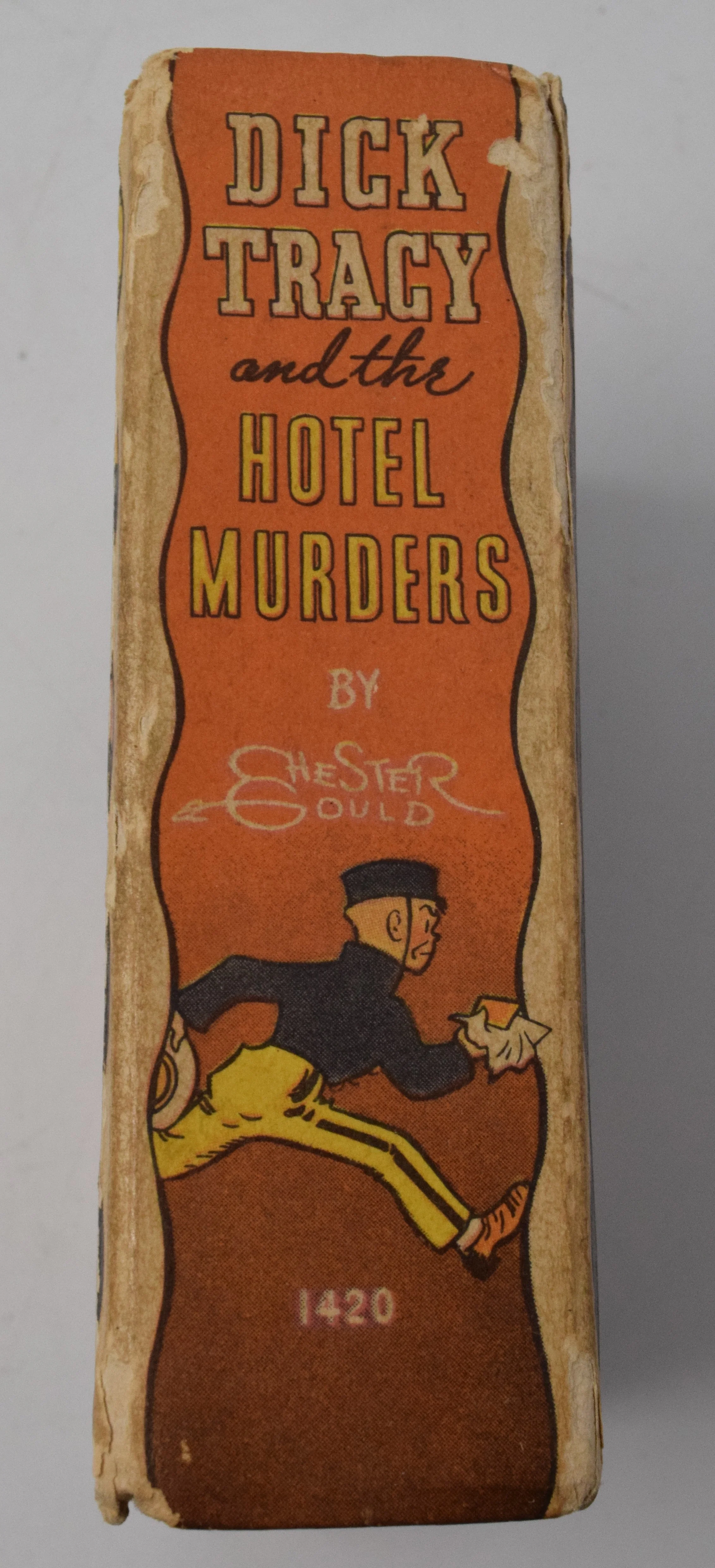 Dick Tracy And The Hotel Murders 1420 Big Little Book Whitman 1937 VG - Image 2