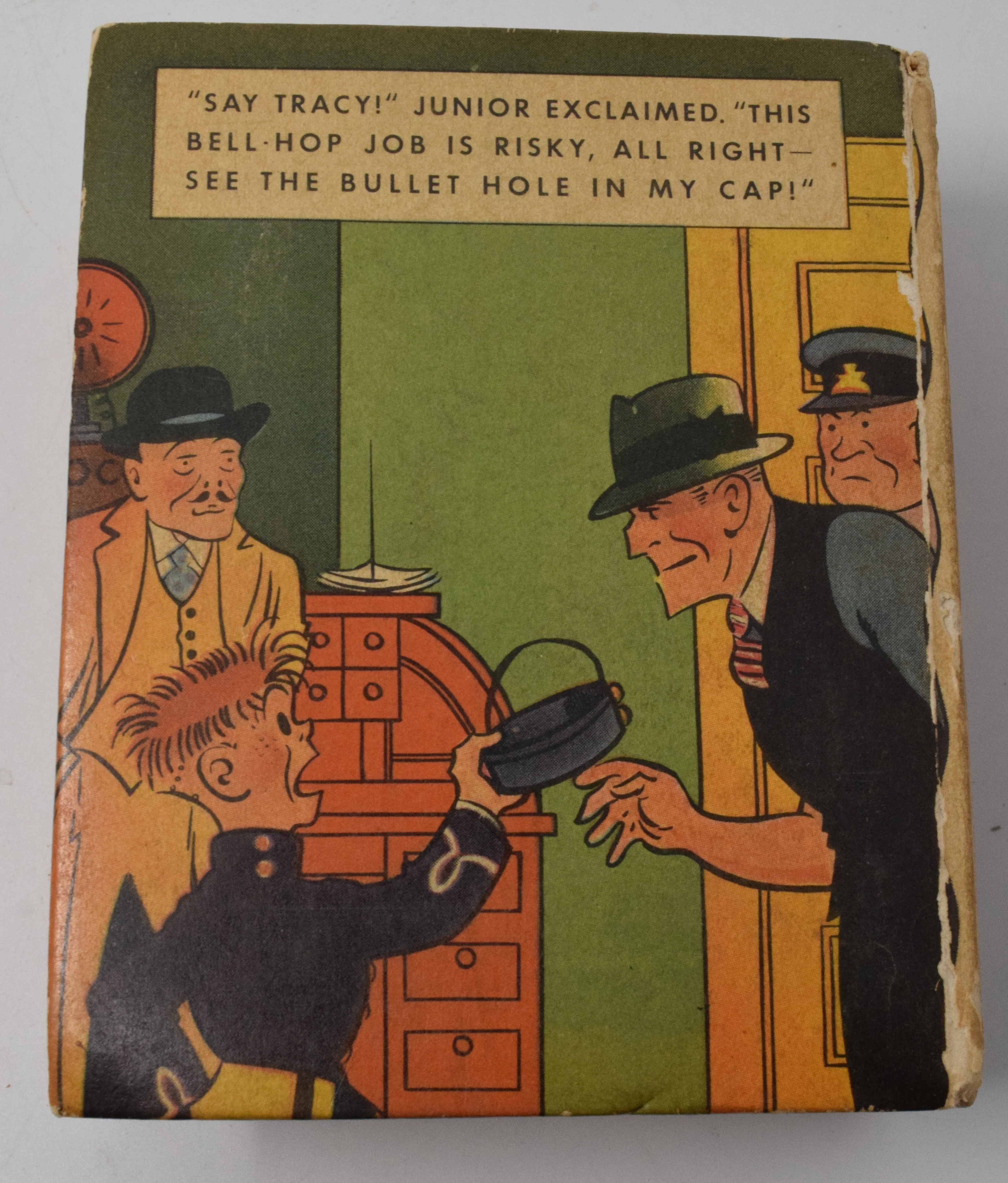 Dick Tracy And The Hotel Murders 1420 Big Little Book Whitman 1937 VG - Image 3