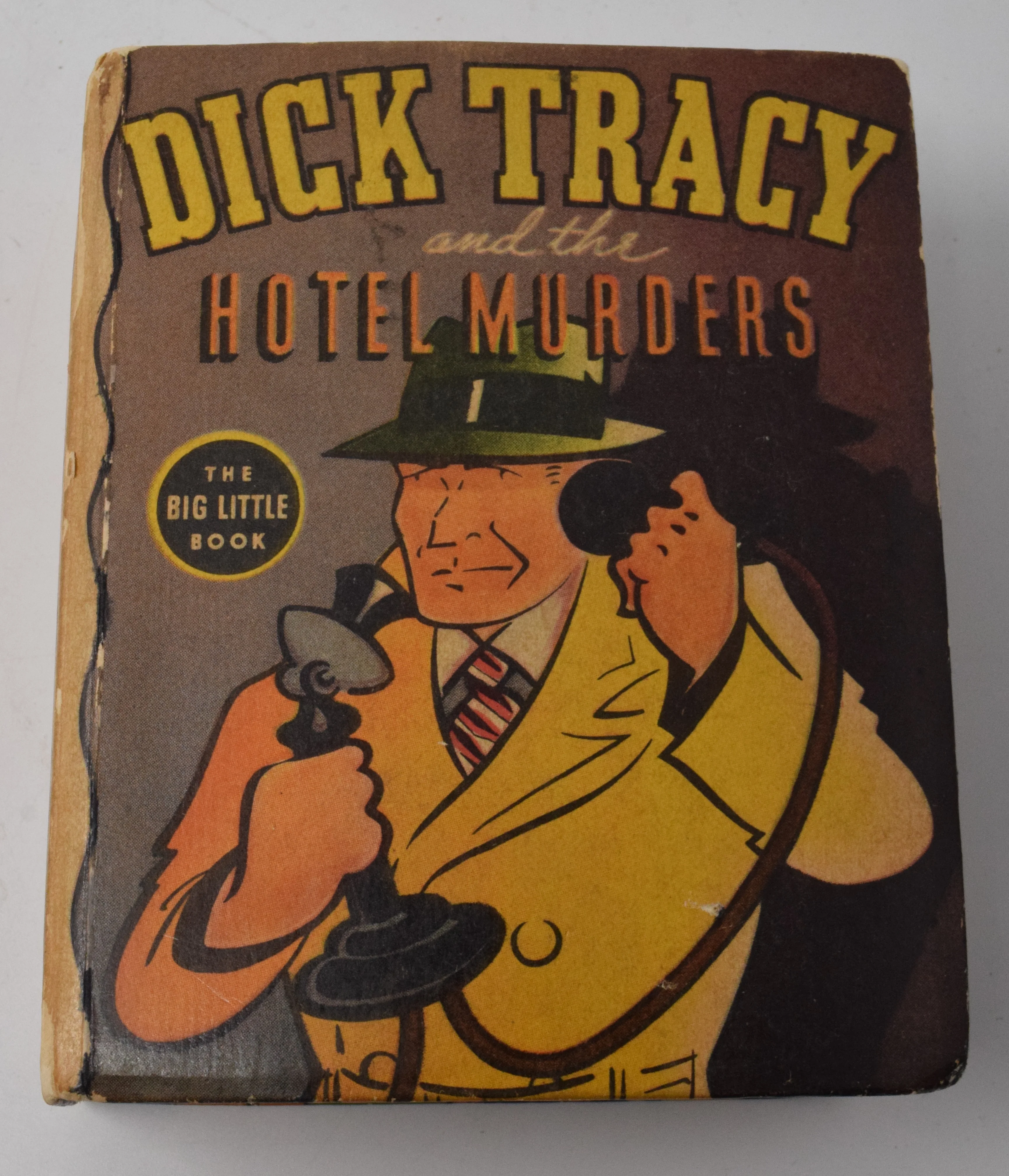 Dick Tracy And The Hotel Murders 1420 Big Little Book Whitman 1937 VG FN