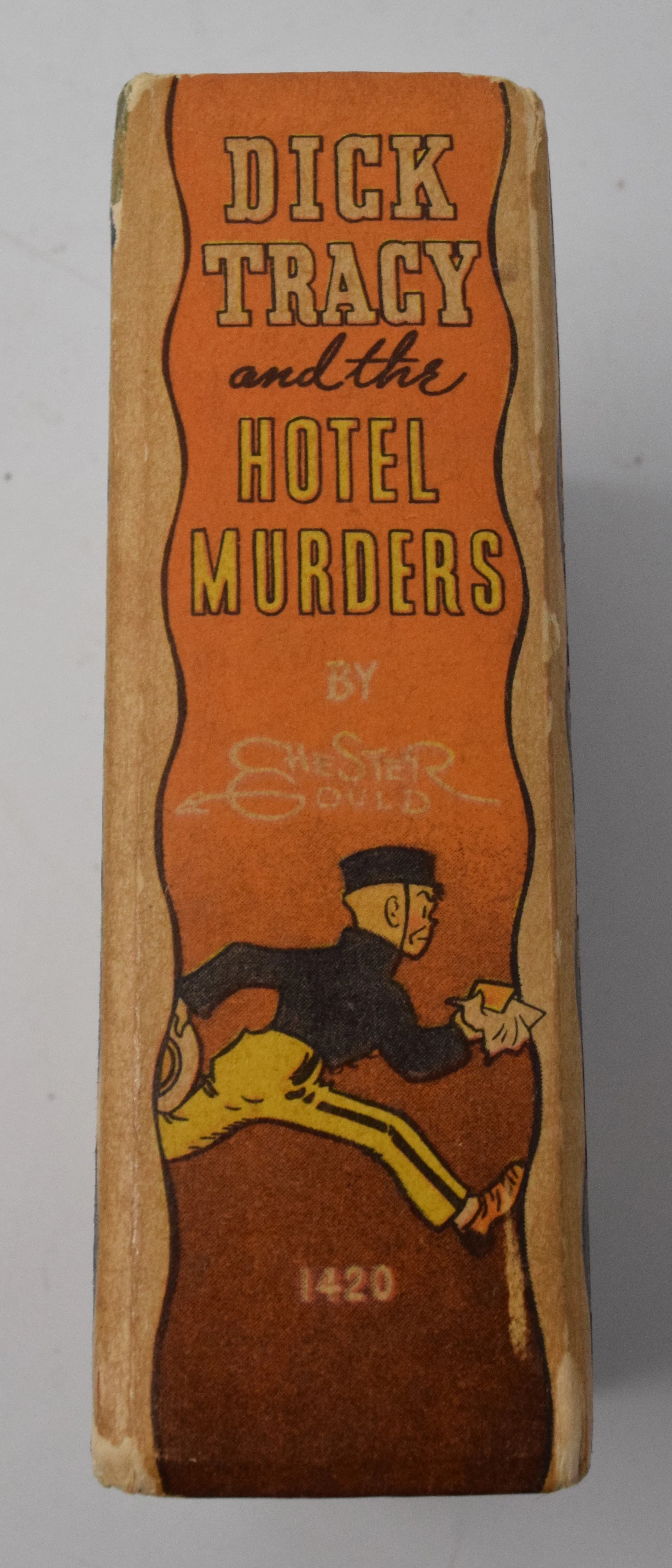 Dick Tracy And The Hotel Murders 1420 Big Little Book Whitman 1937 VG FN - Image 2