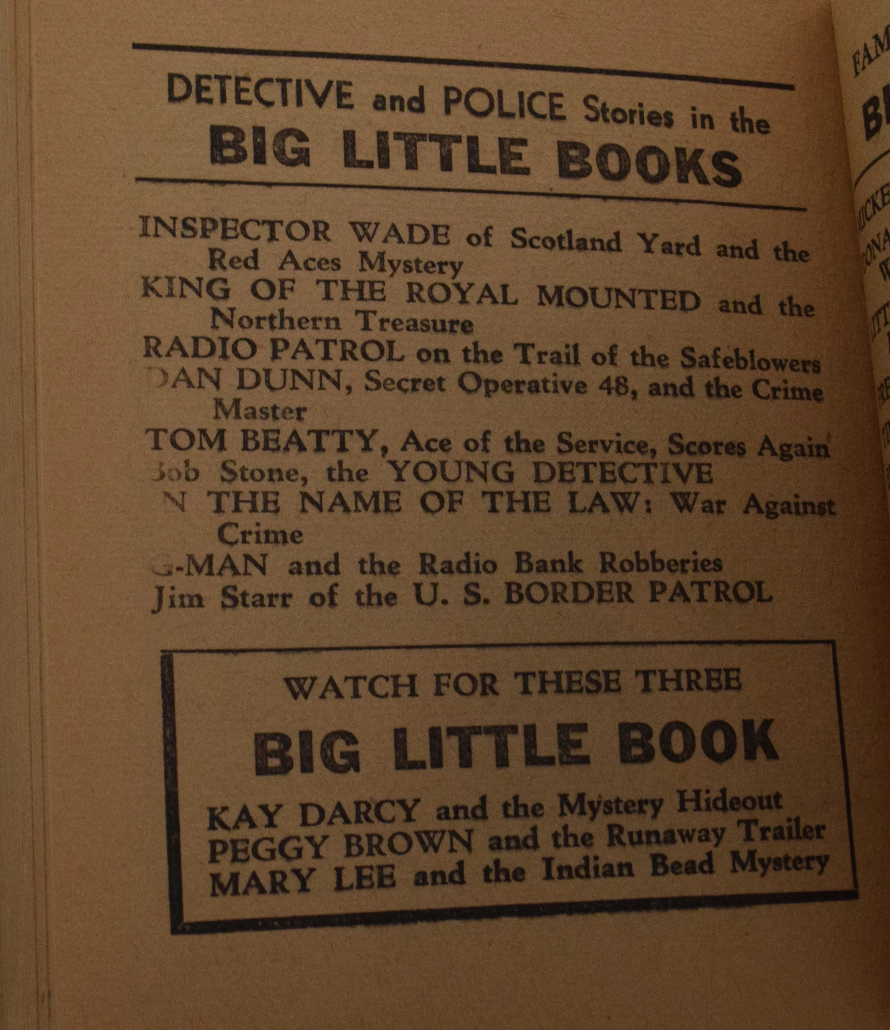 Dick Tracy And The Hotel Murders 1420 Big Little Book Whitman 1937 VG FN - Image 5