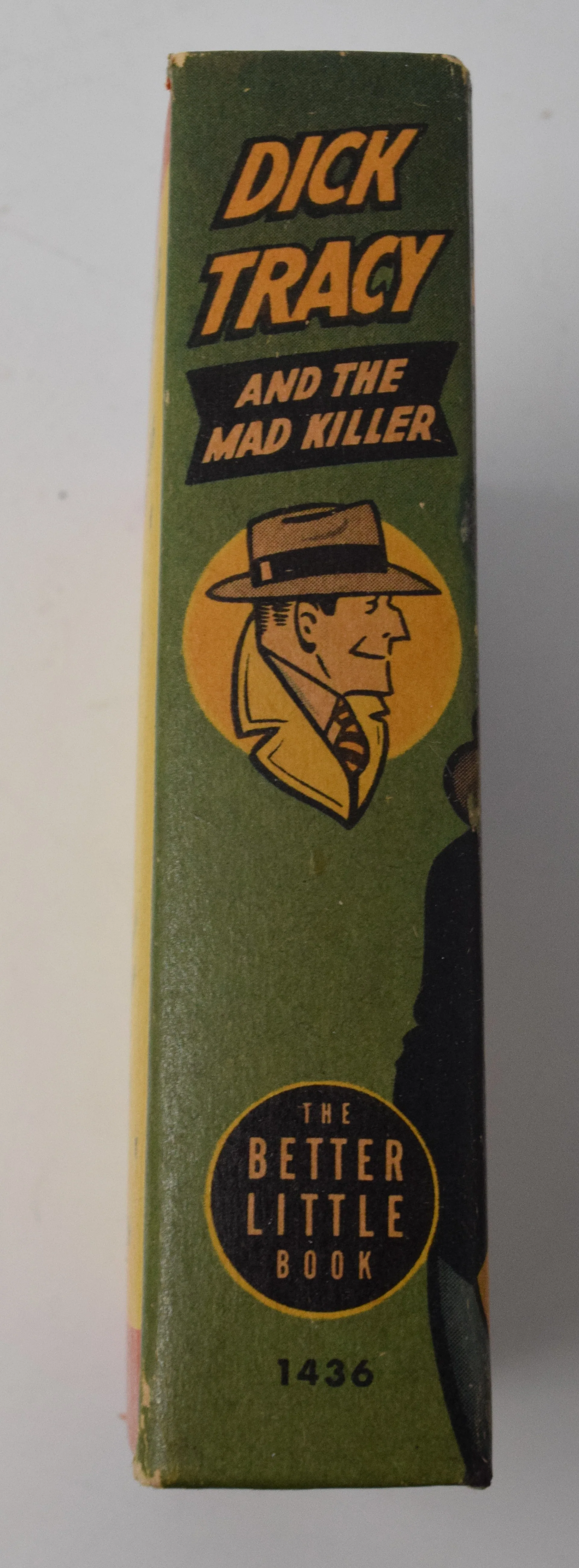 Dick Tracy And The Mad Killer 1436 Better Little Book Whitman 1947 VF - Image 2