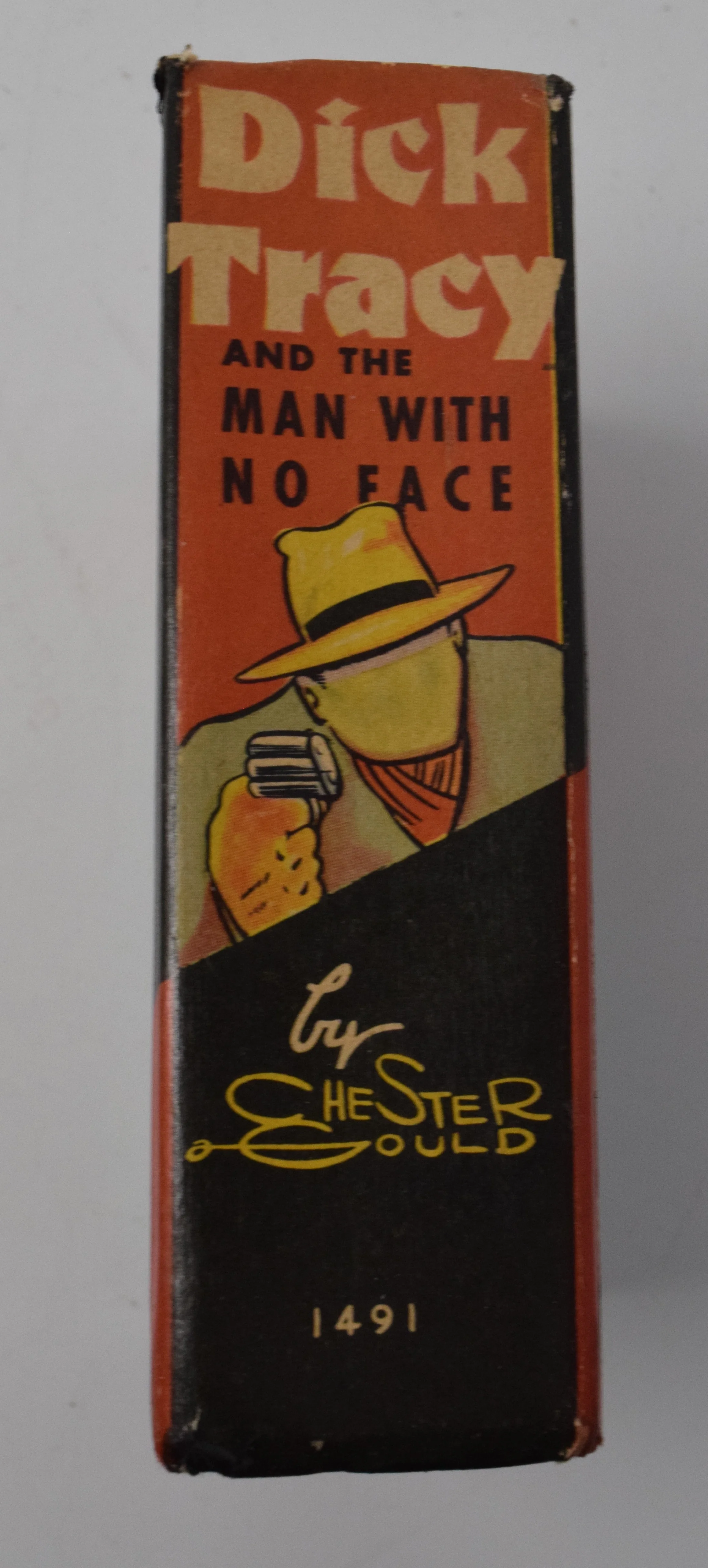 Dick Tracy And The Man With No Face 1491 Big Little Book Whitman 1938 FN VF - Image 2