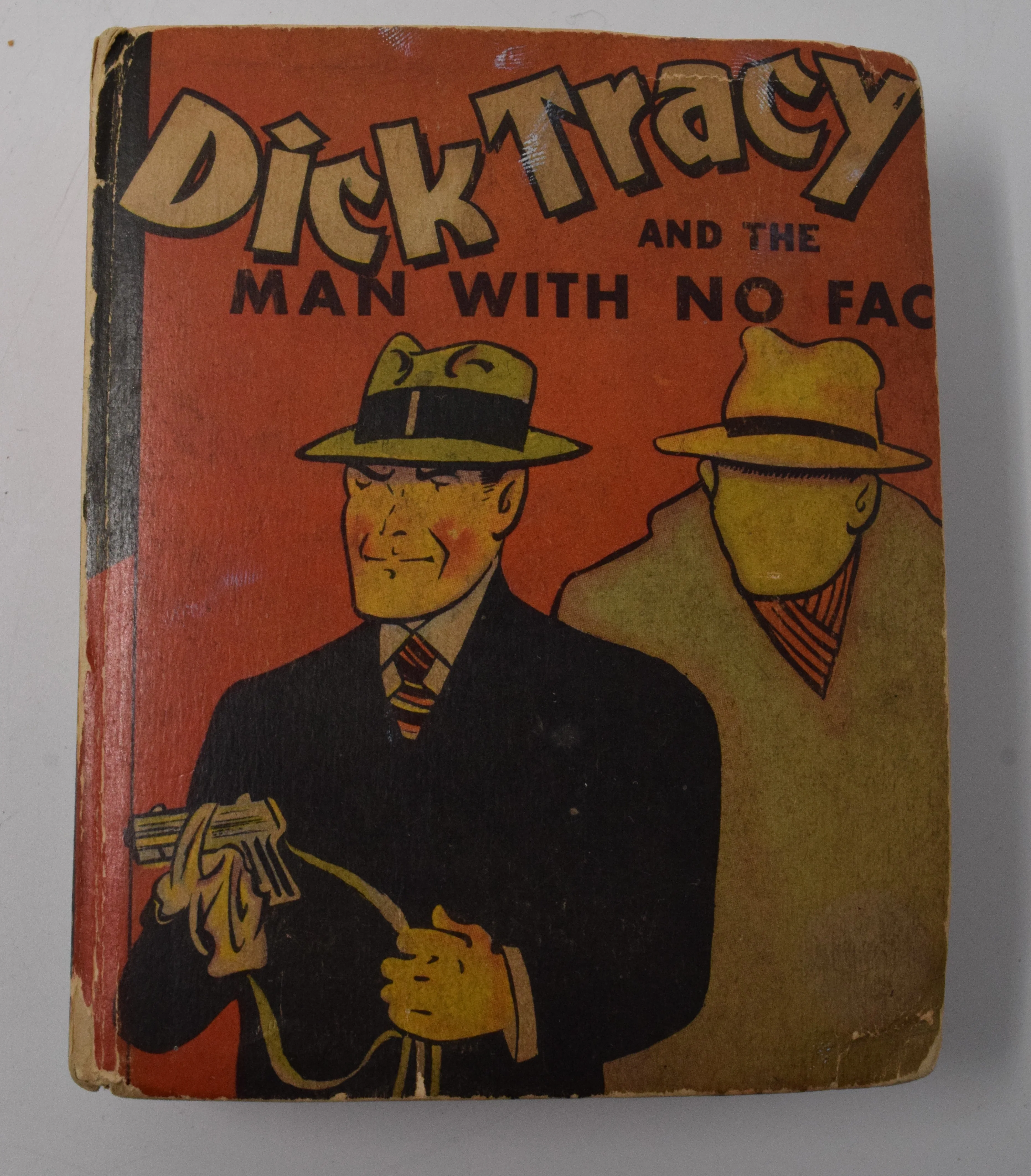 Dick Tracy And The Man With No Face 1491 Big Little Book Whitman 1938 VG