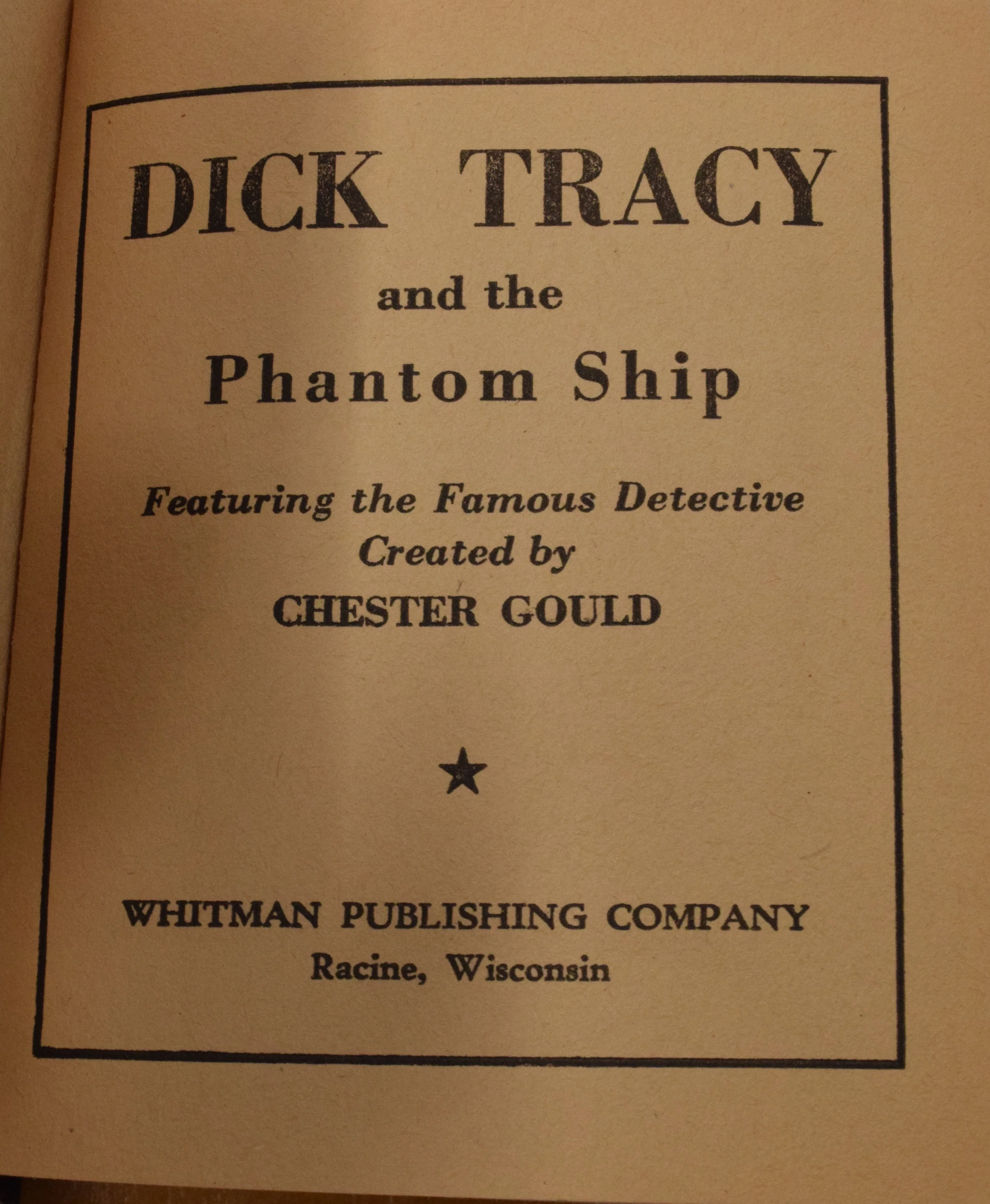 Dick Tracy And The Phantom Ship 1434 Better Little Book Whitman 1940 VF - Image 4
