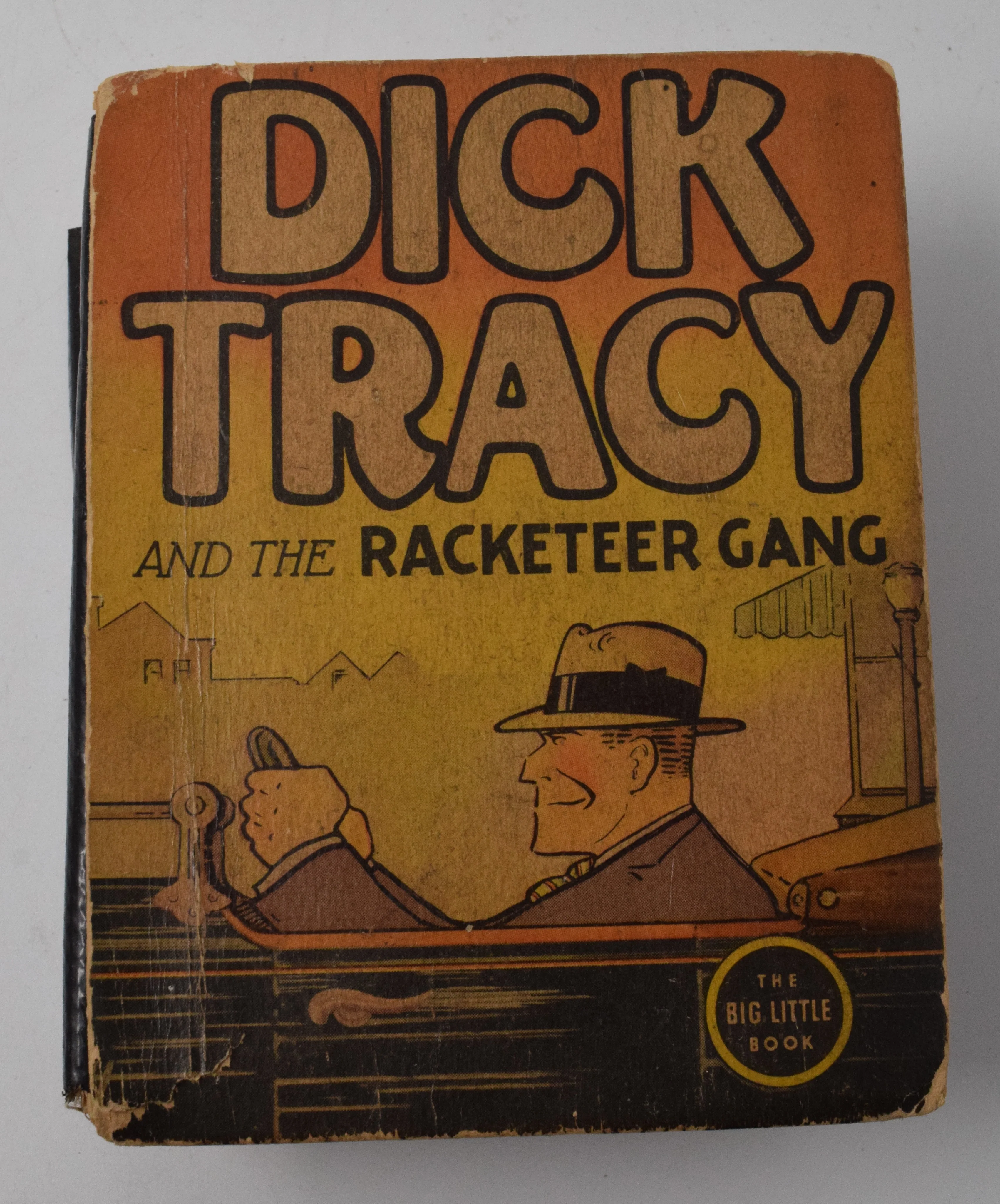 Dick Tracy And The Racketeer Gang 1112 Big Little Book Whitman 1936 PR FR