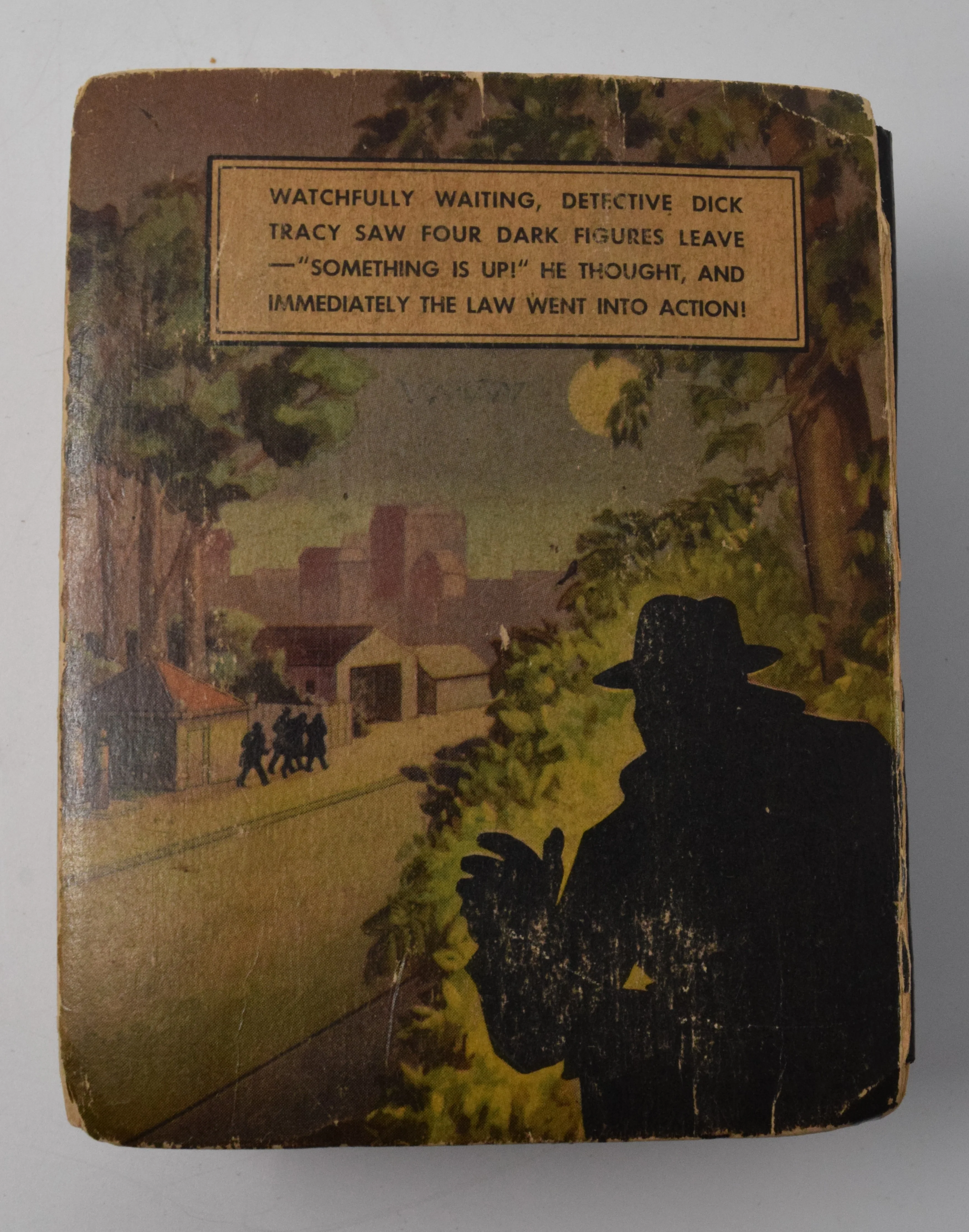 Dick Tracy And The Racketeer Gang 1112 Big Little Book Whitman 1936 PR FR - Image 3