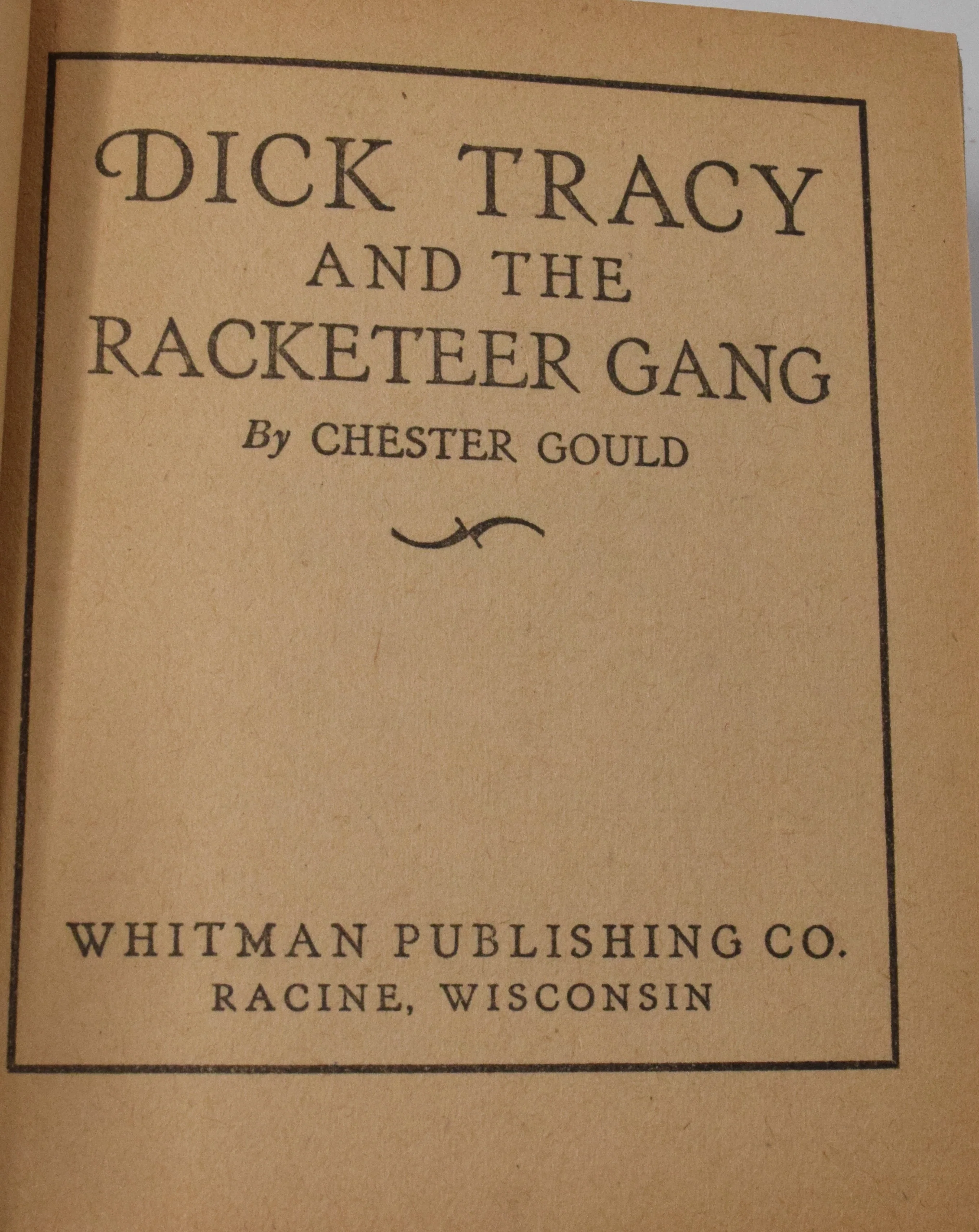 Dick Tracy And The Racketeer Gang 1112 Big Little Book Whitman 1936 VF - Image 4