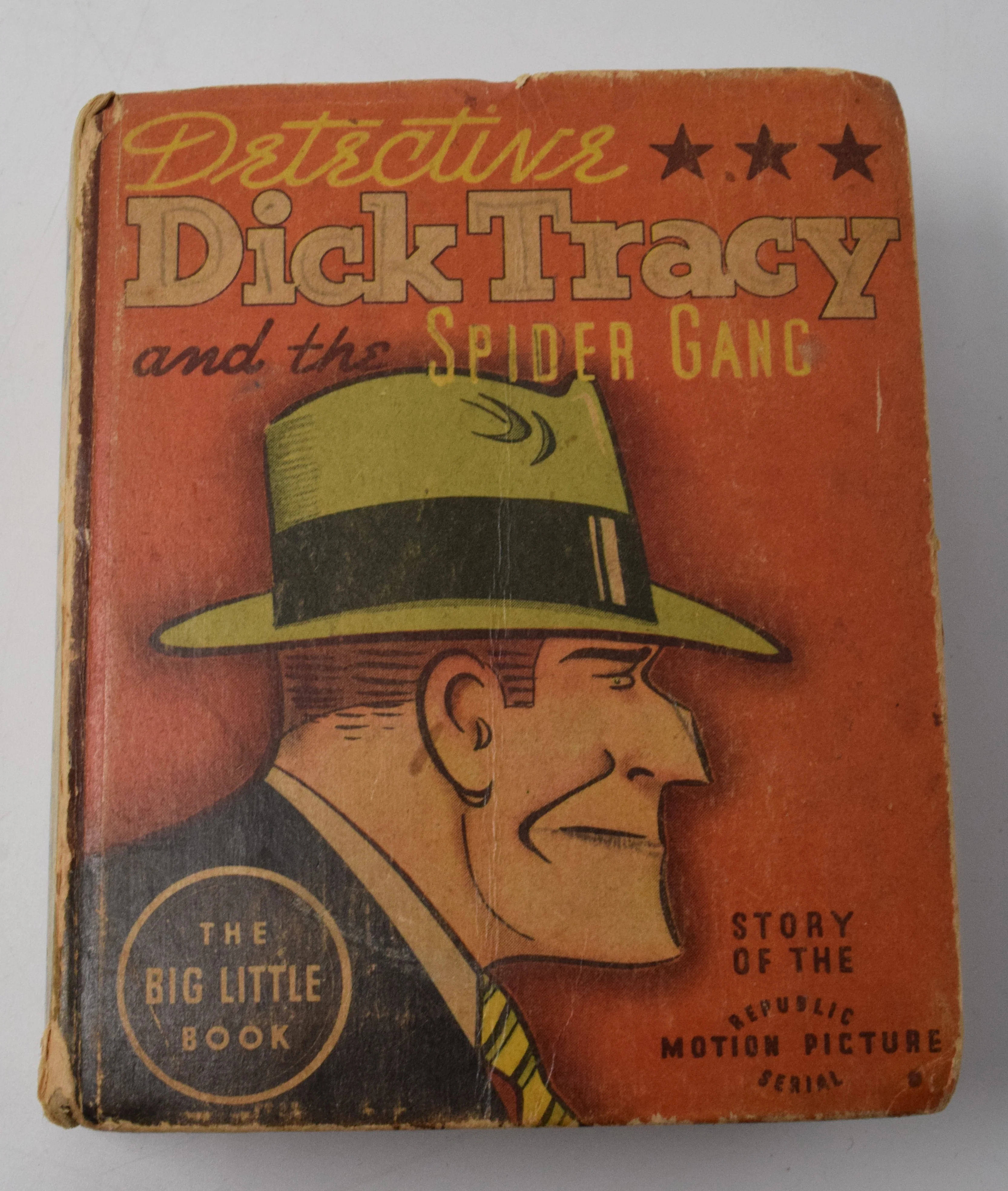 Dick Tracy And The Spider Gang 1446 Big Little Book Whitman 1937 VG