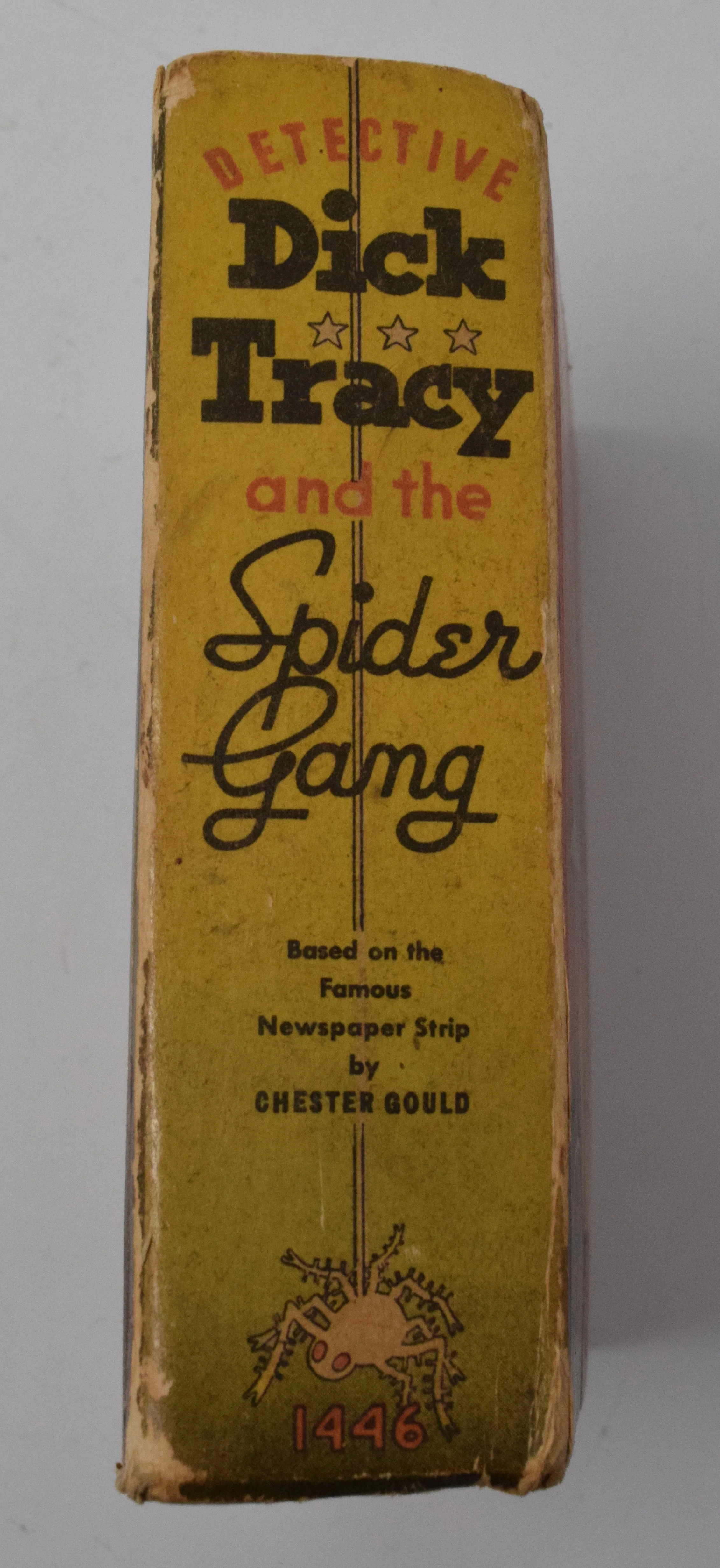 Dick Tracy And The Spider Gang 1446 Big Little Book Whitman 1937 VG - Image 2