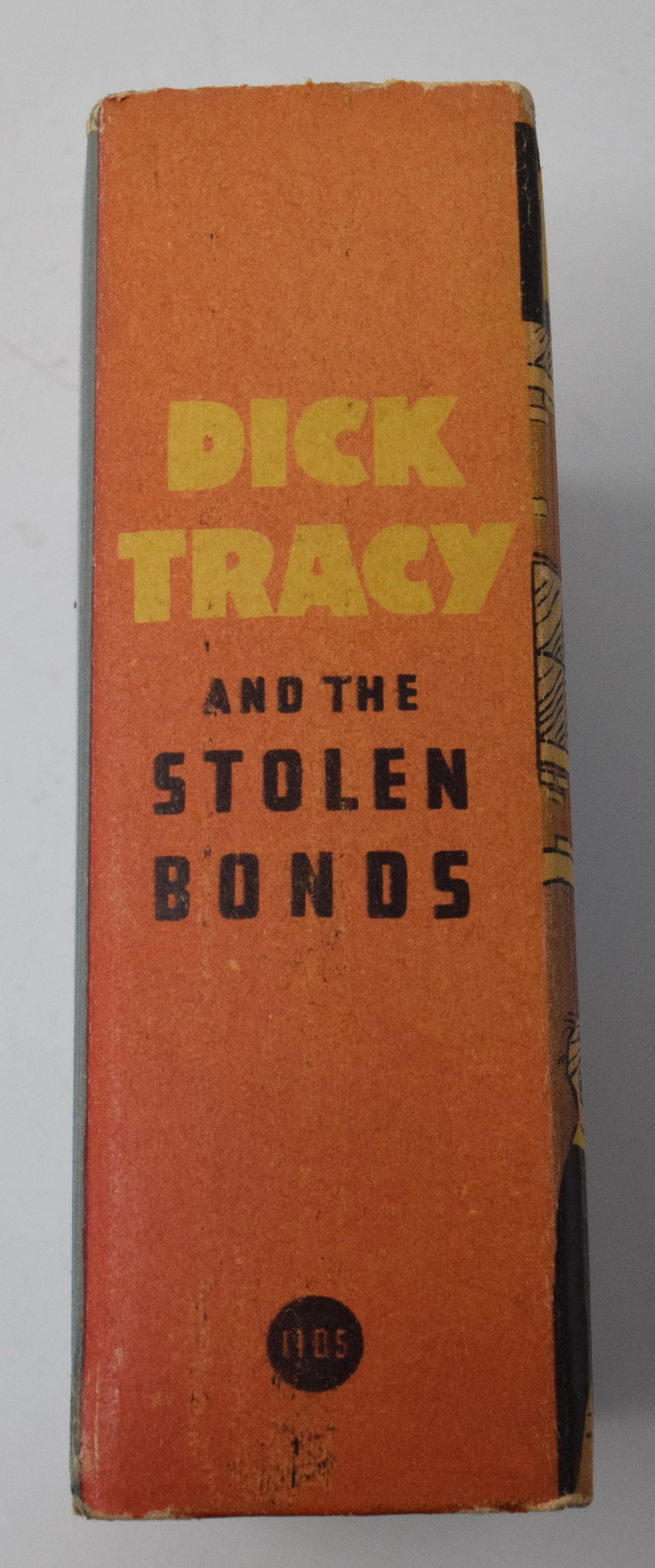 Dick Tracy And The Stolen Bonds 1105 Big Little Book 1934 FN - Image 2