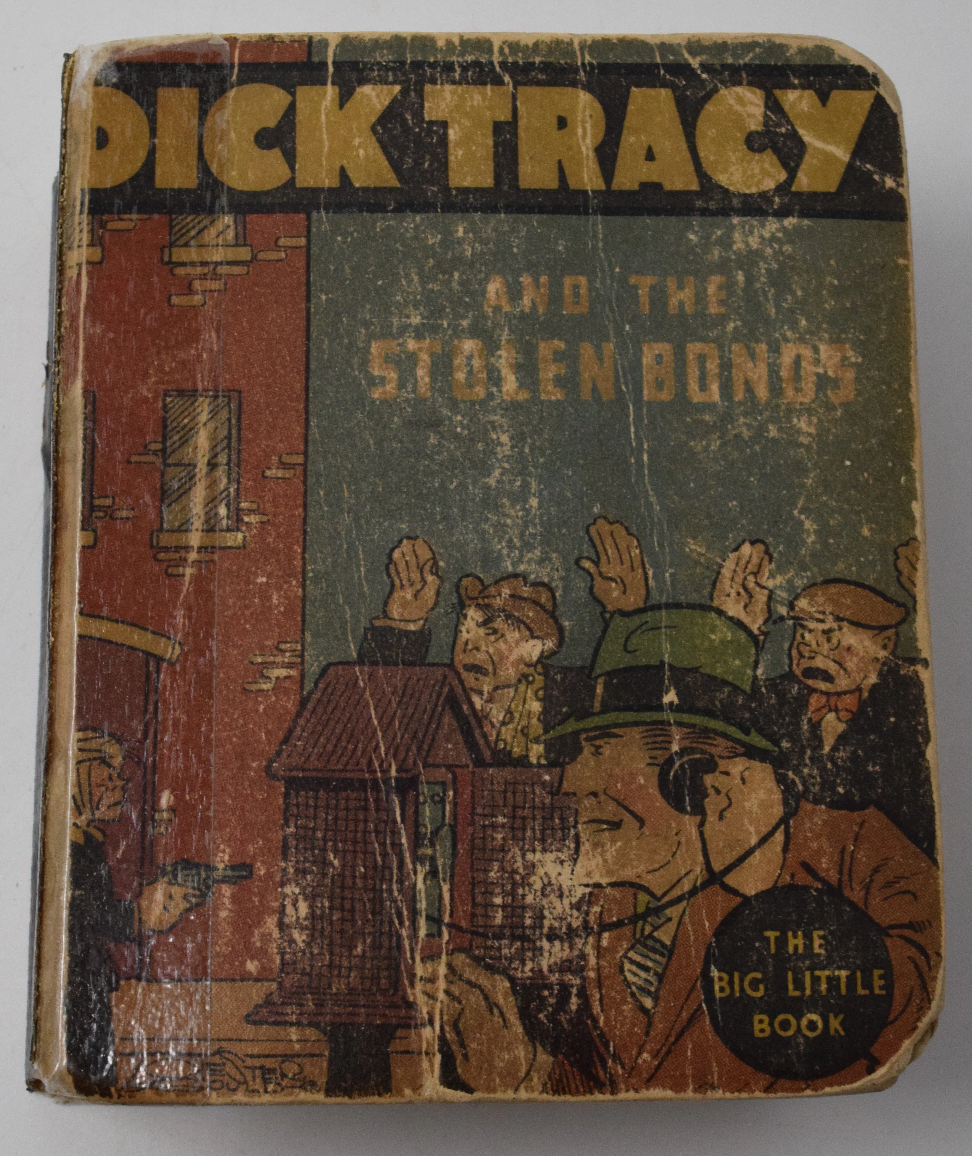 Dick Tracy And The Stolen Bonds 1105 Big Little Book 1934 PR FR