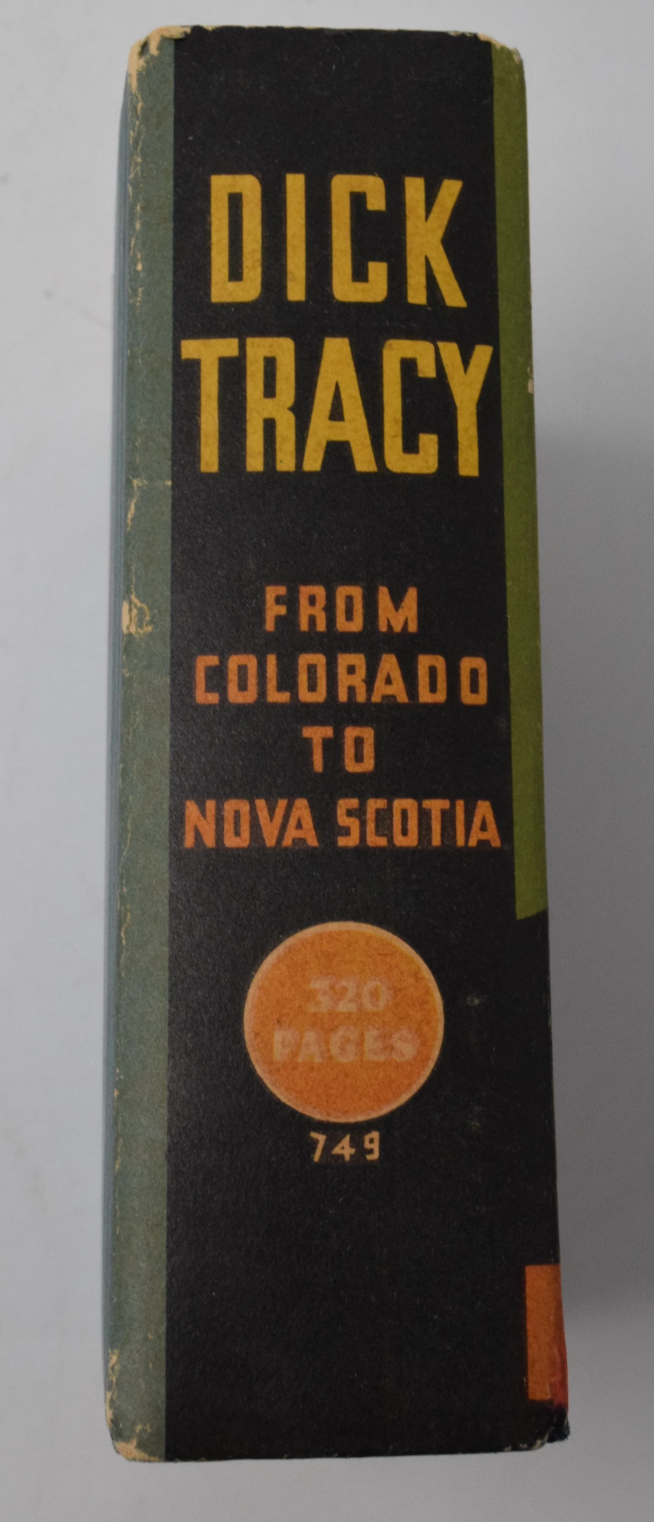 Dick Tracy From Colorado To Nova Scotia 749 Big Little Book Whitman 1933 VF - Image 2