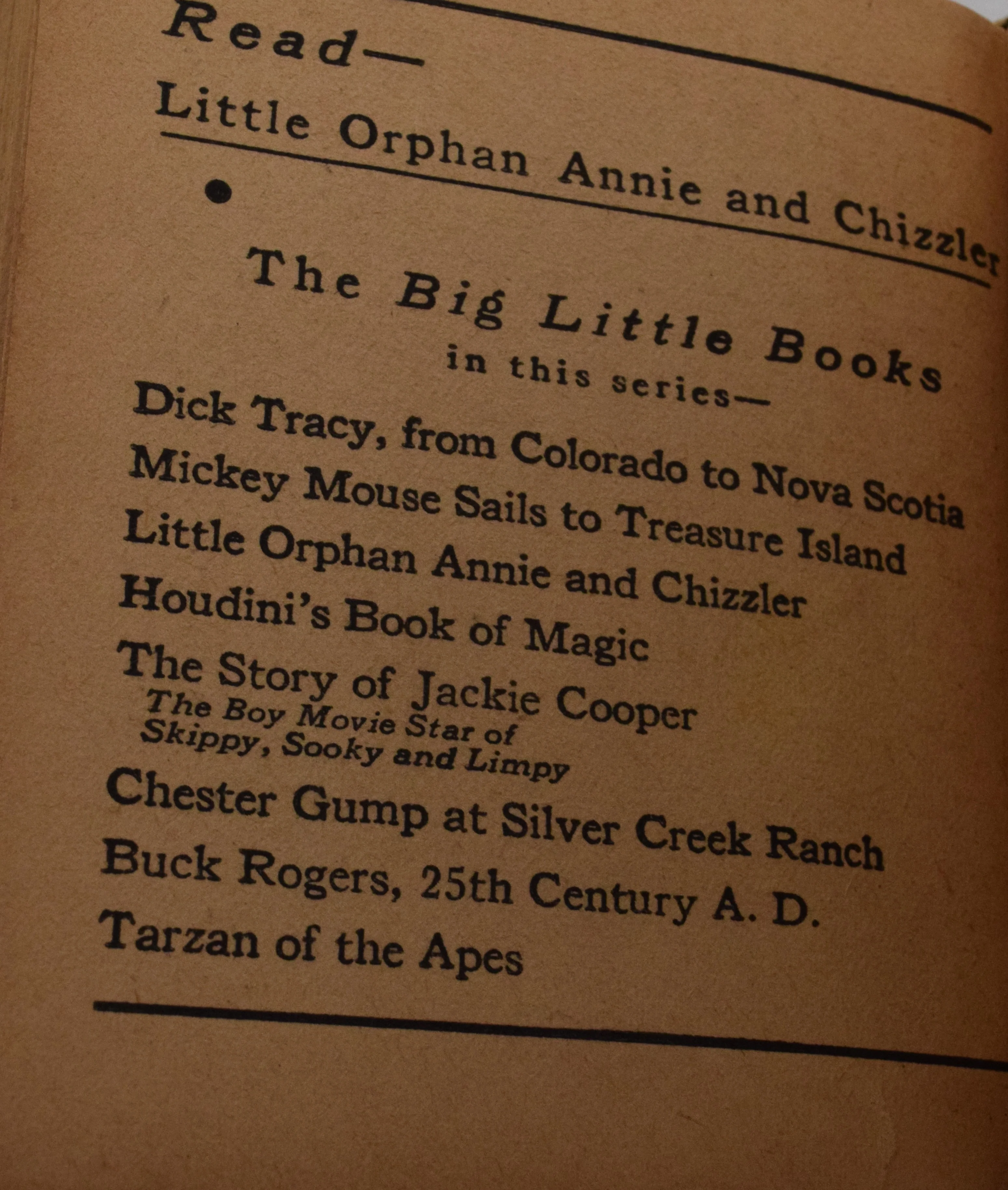 Dick Tracy From Colorado To Nova Scotia 749 Big Little Book Whitman 1933 VG - Image 5