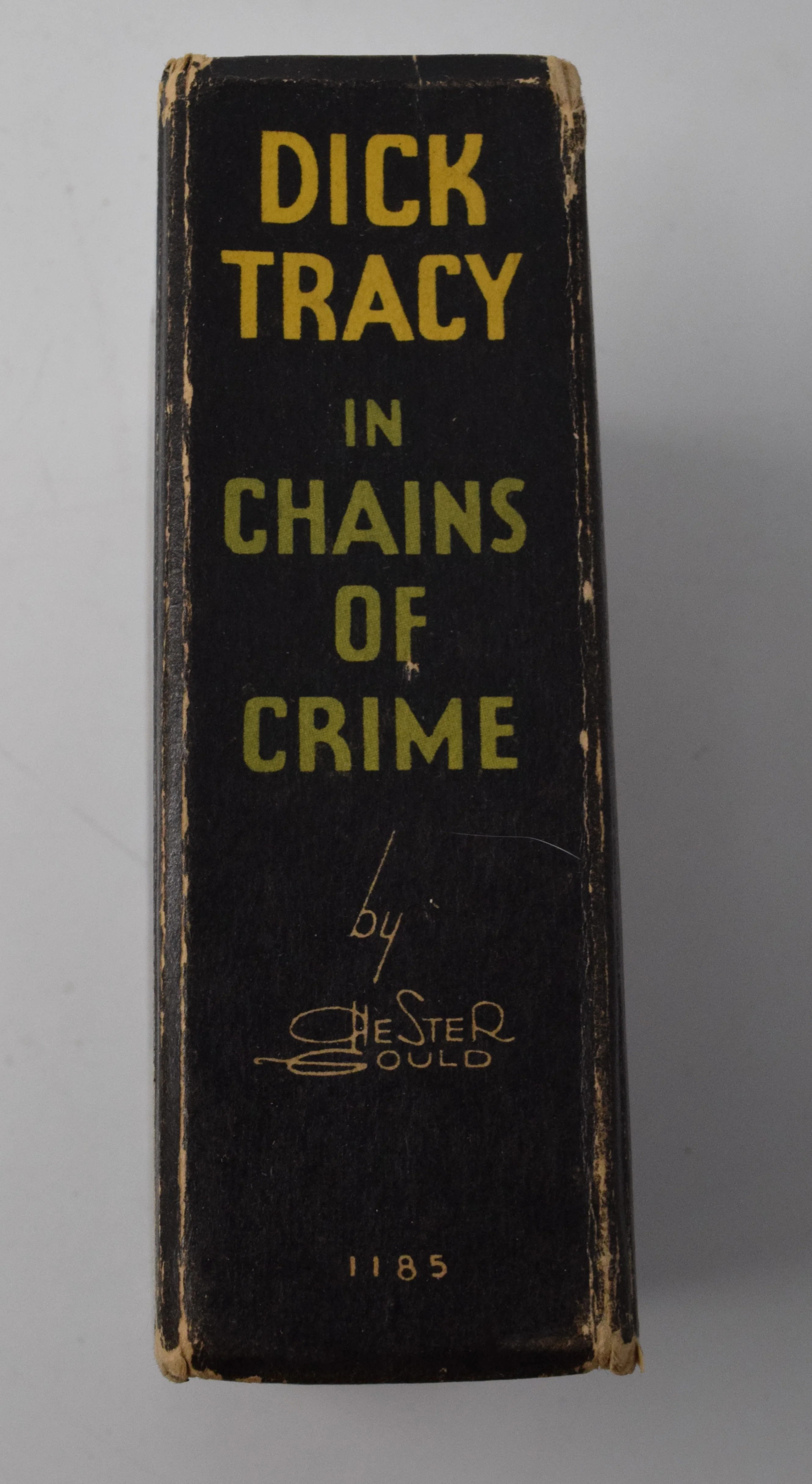 Dick Tracy In Chains Of Crime 1185 Big Little Book Whitman 1936 FN - Image 2