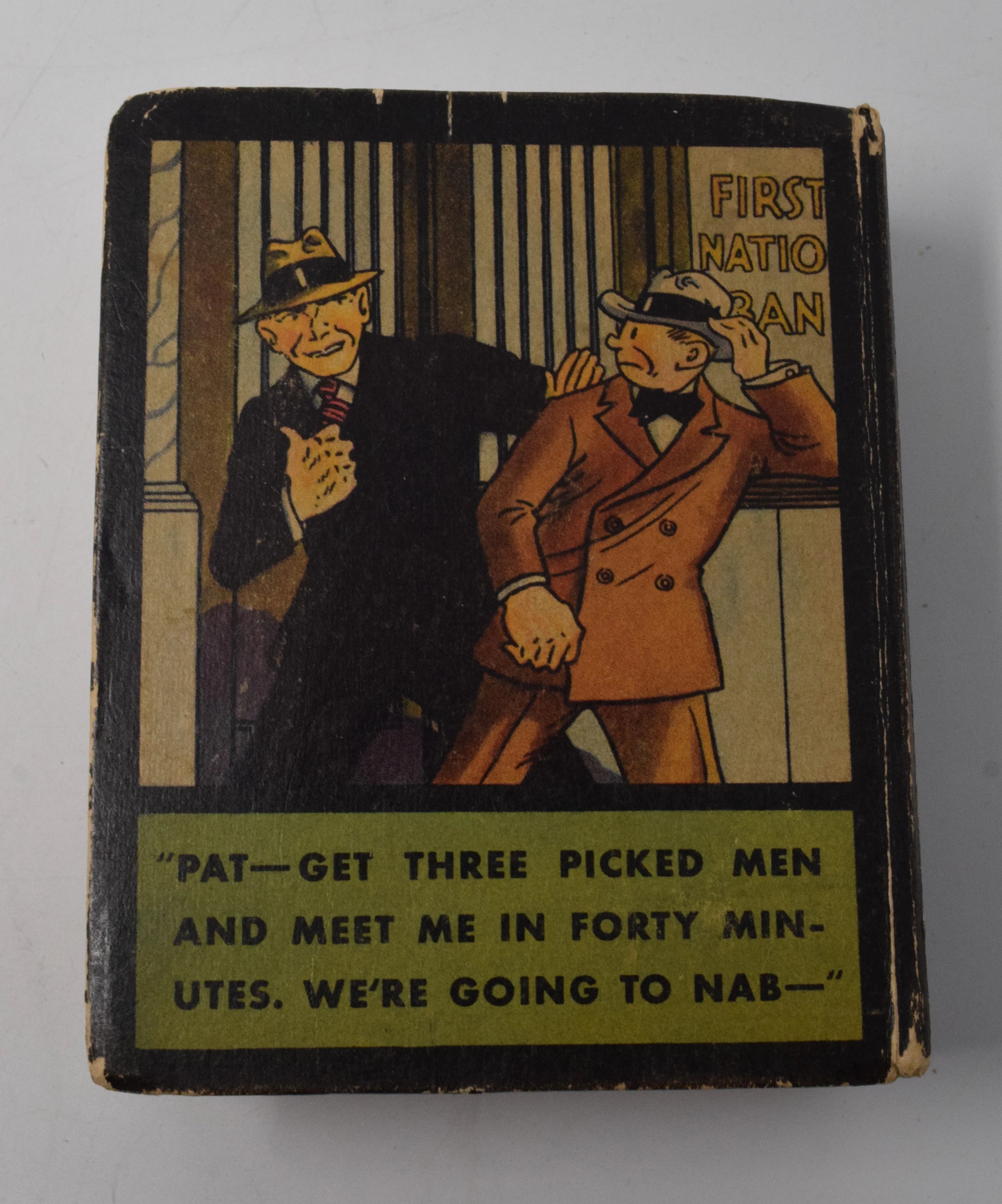 Dick Tracy In Chains Of Crime 1185 Big Little Book Whitman 1936 FN - Image 3