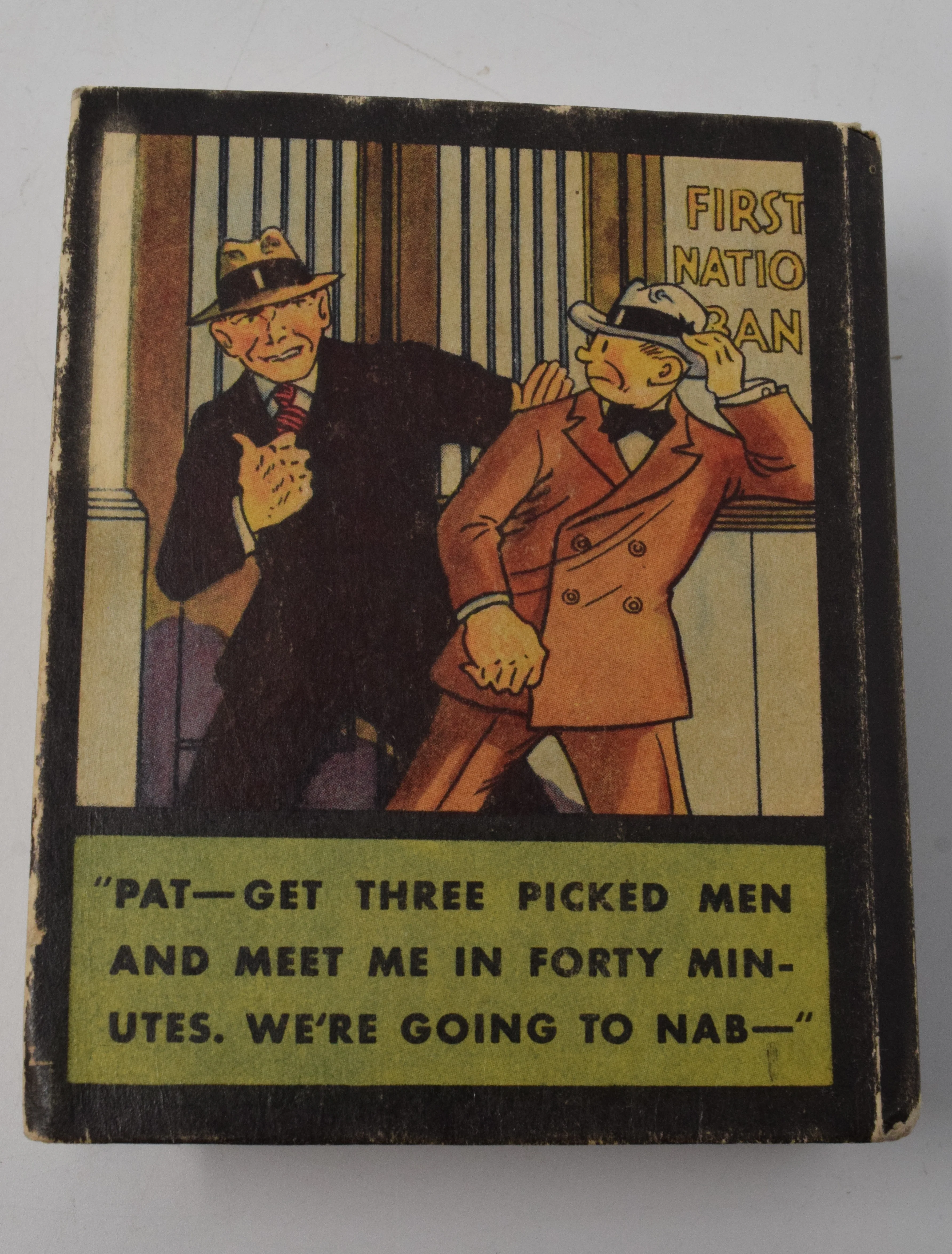 Dick Tracy In Chains Of Crime 1185 Big Little Book Whitman 1936 FN - Image 3