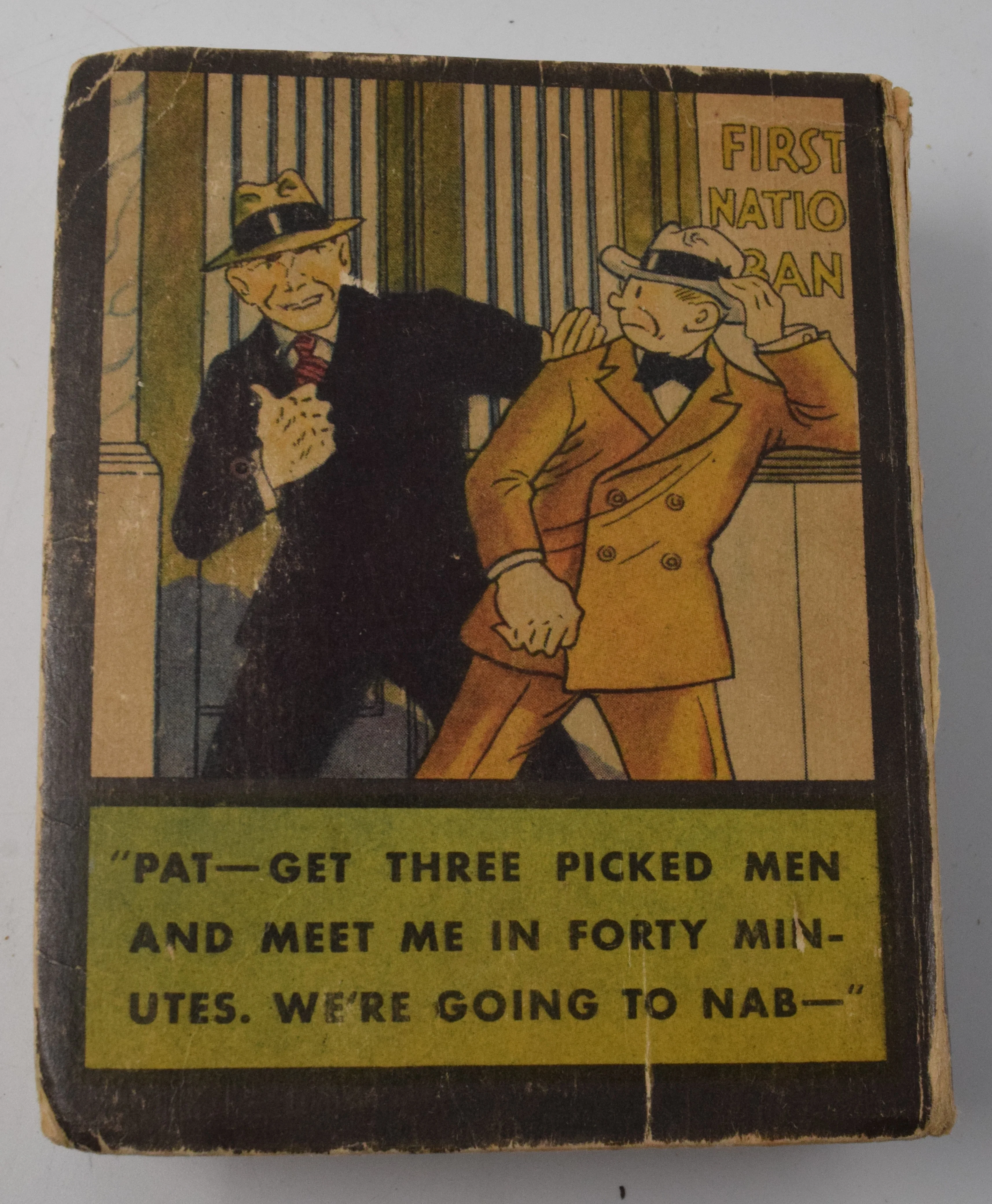 Dick Tracy In Chains Of Crime 1185 Big Little Book Whitman 1936 VG - Image 3