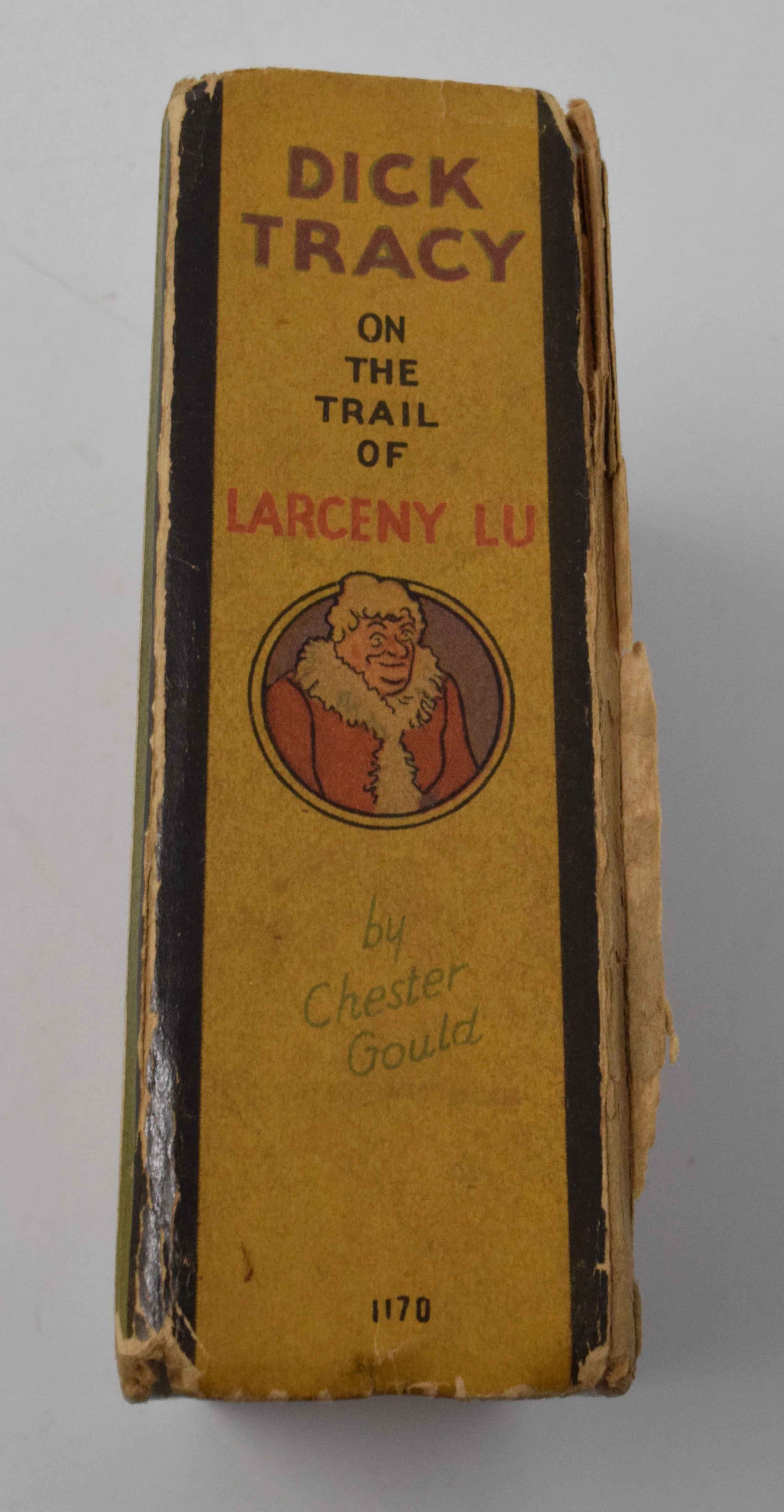 Dick Tracy On The Trail Of Larceny Lu 1170 Big Little Book Whitman 1935 GD VG - Image 2