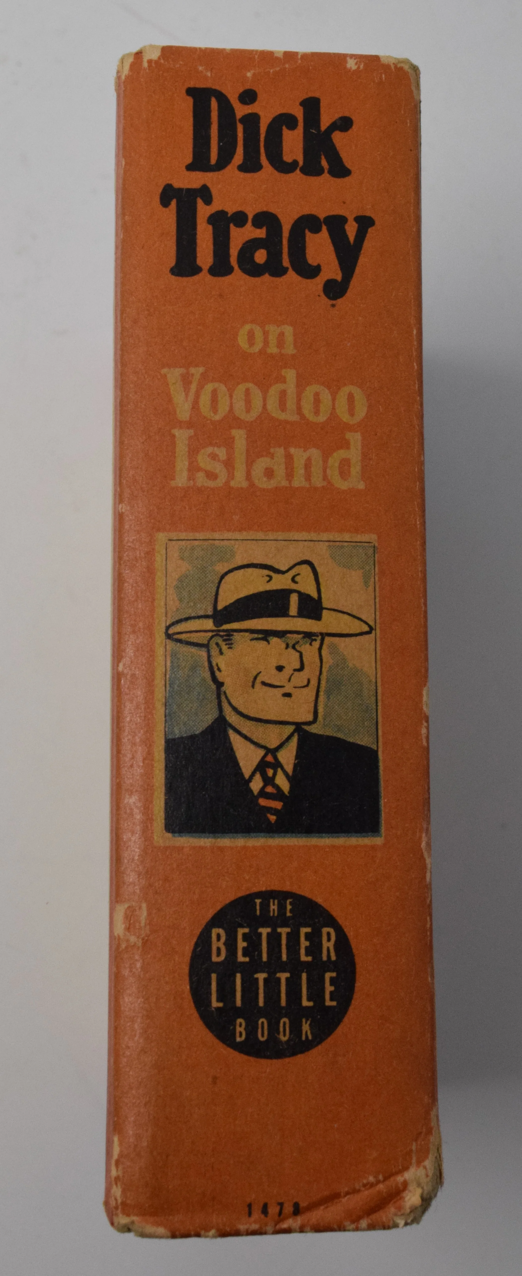 Dick Tracy On Voodoo Island 1478 Better Little Book Whitman 1944 FN - Image 2