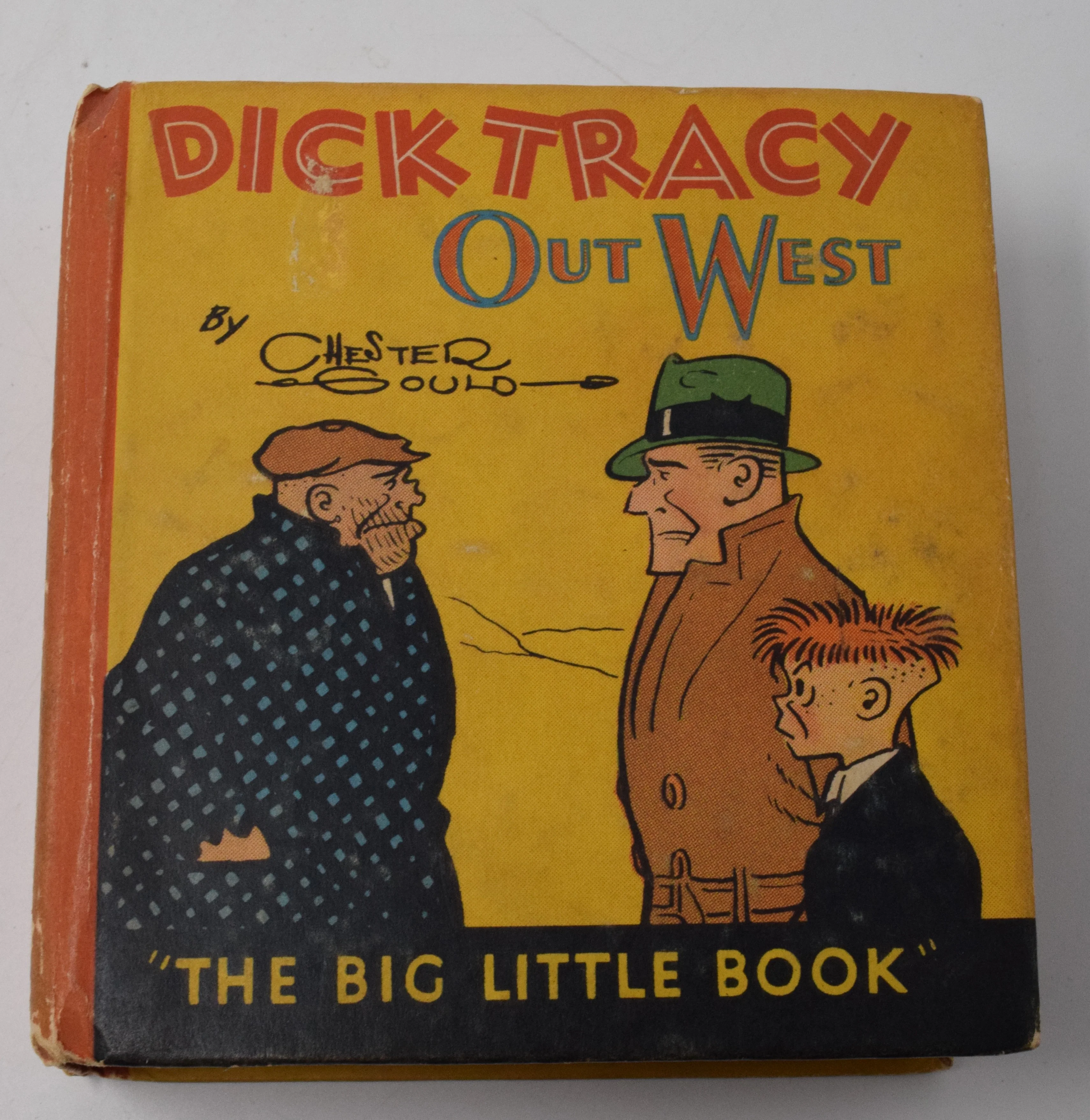 Dick Tracy Out West 723 Big Little Book Whitman 1933 FN