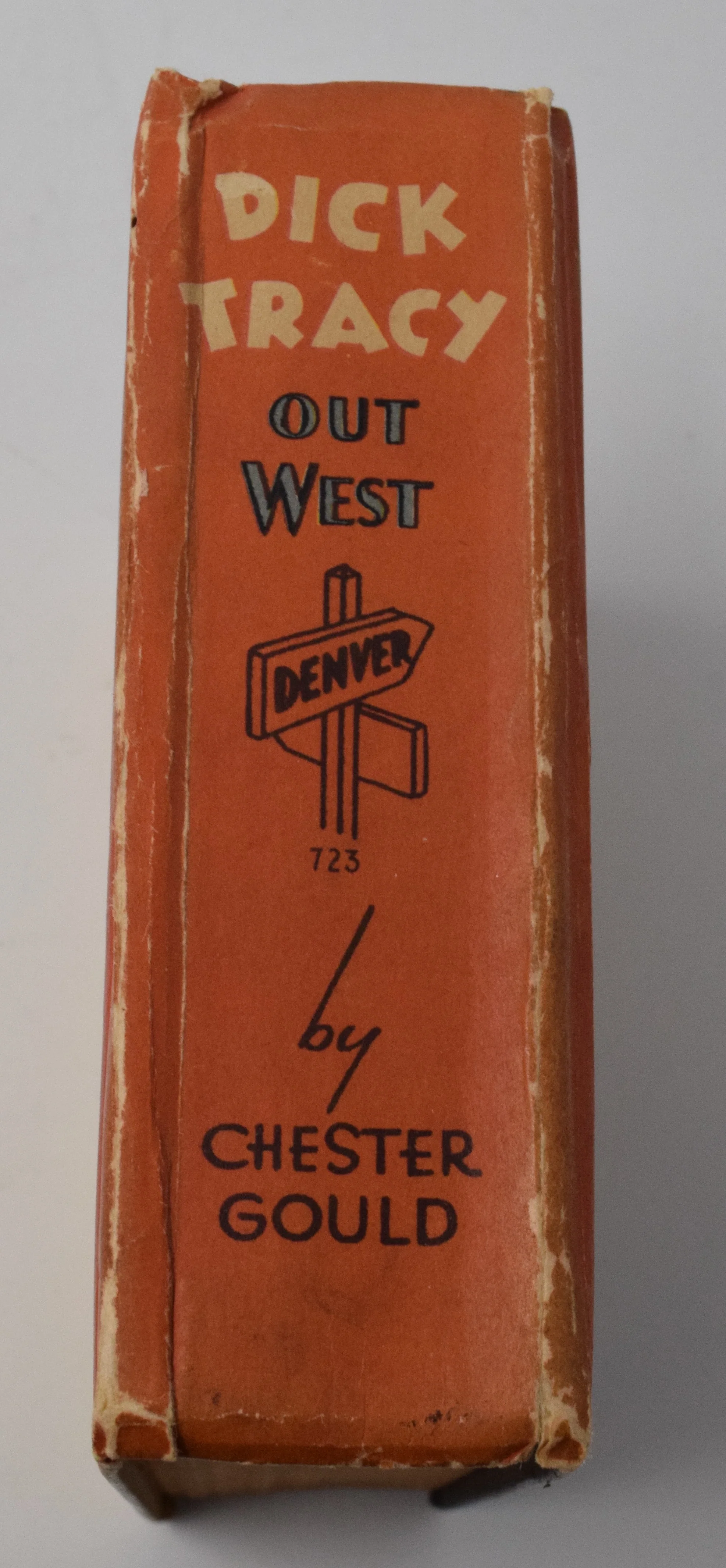Dick Tracy Out West 723 Big Little Book Whitman 1933 FN - Image 2