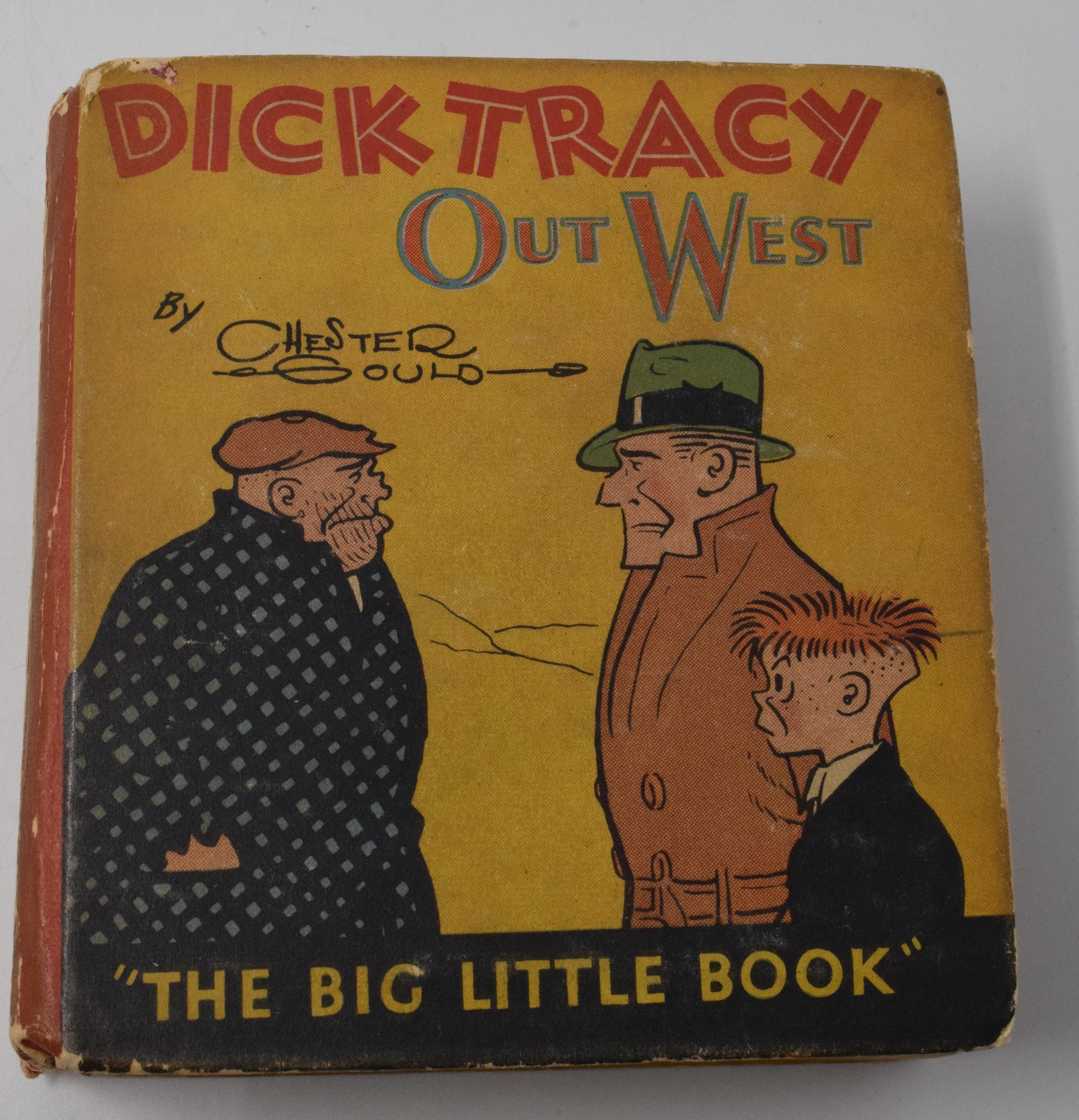 Dick Tracy Out West 723 Big Little Book Whitman 1933 VG