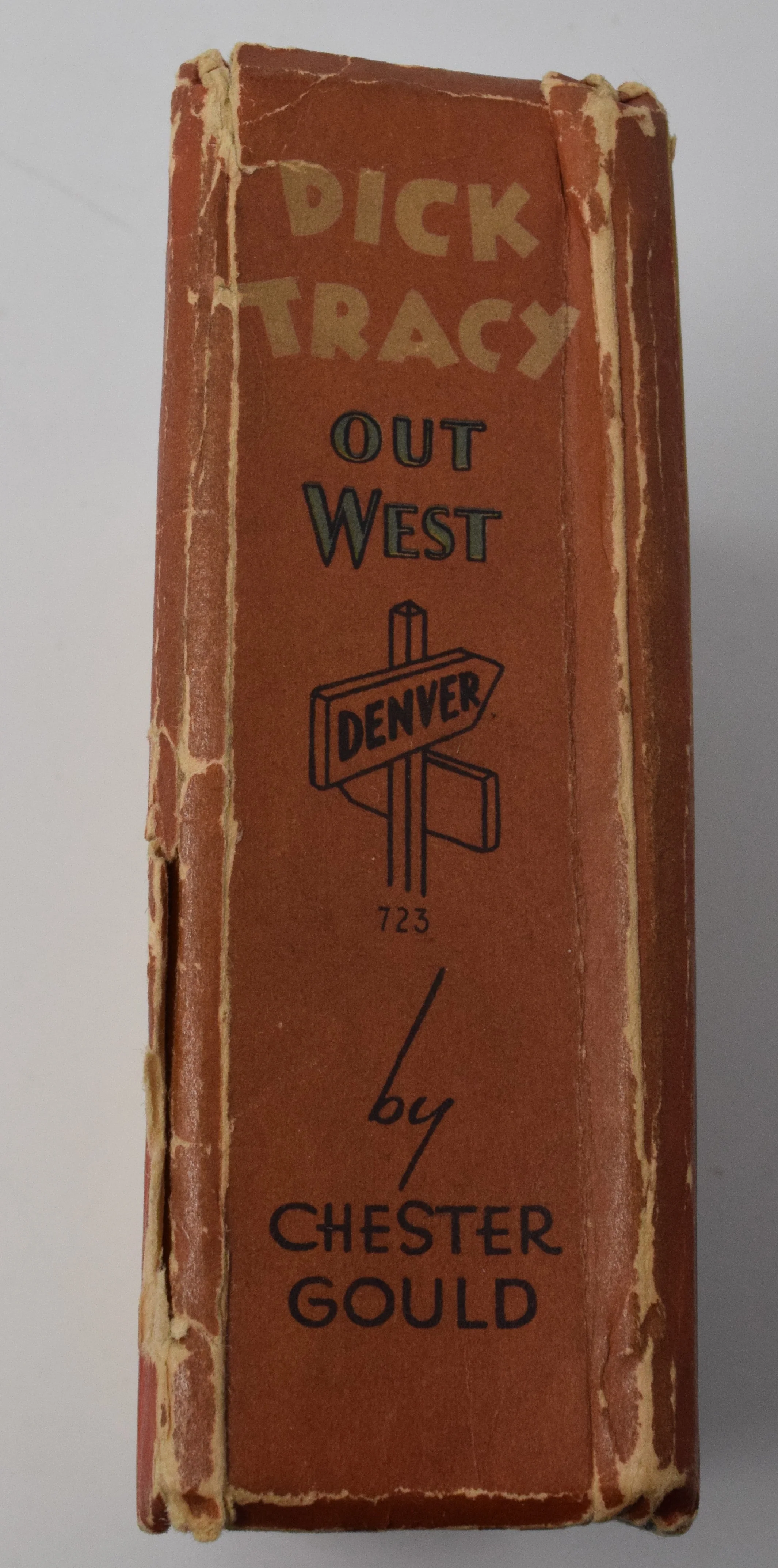 Dick Tracy Out West 723 Big Little Book Whitman 1933 VG - Image 2