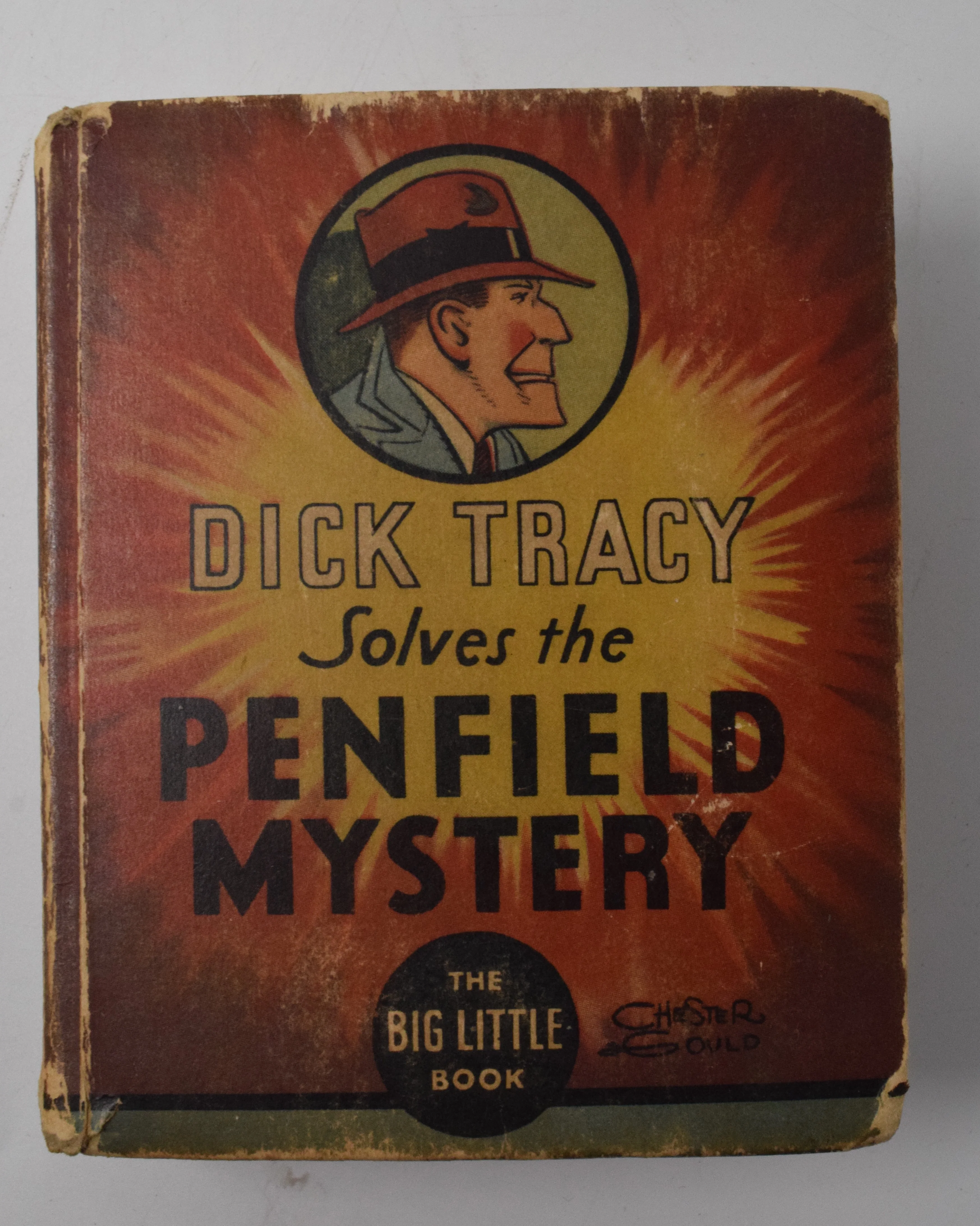 Dick Tracy Solves The Penfield Mystery 1137 Big Little Book Whitman 1933 PR