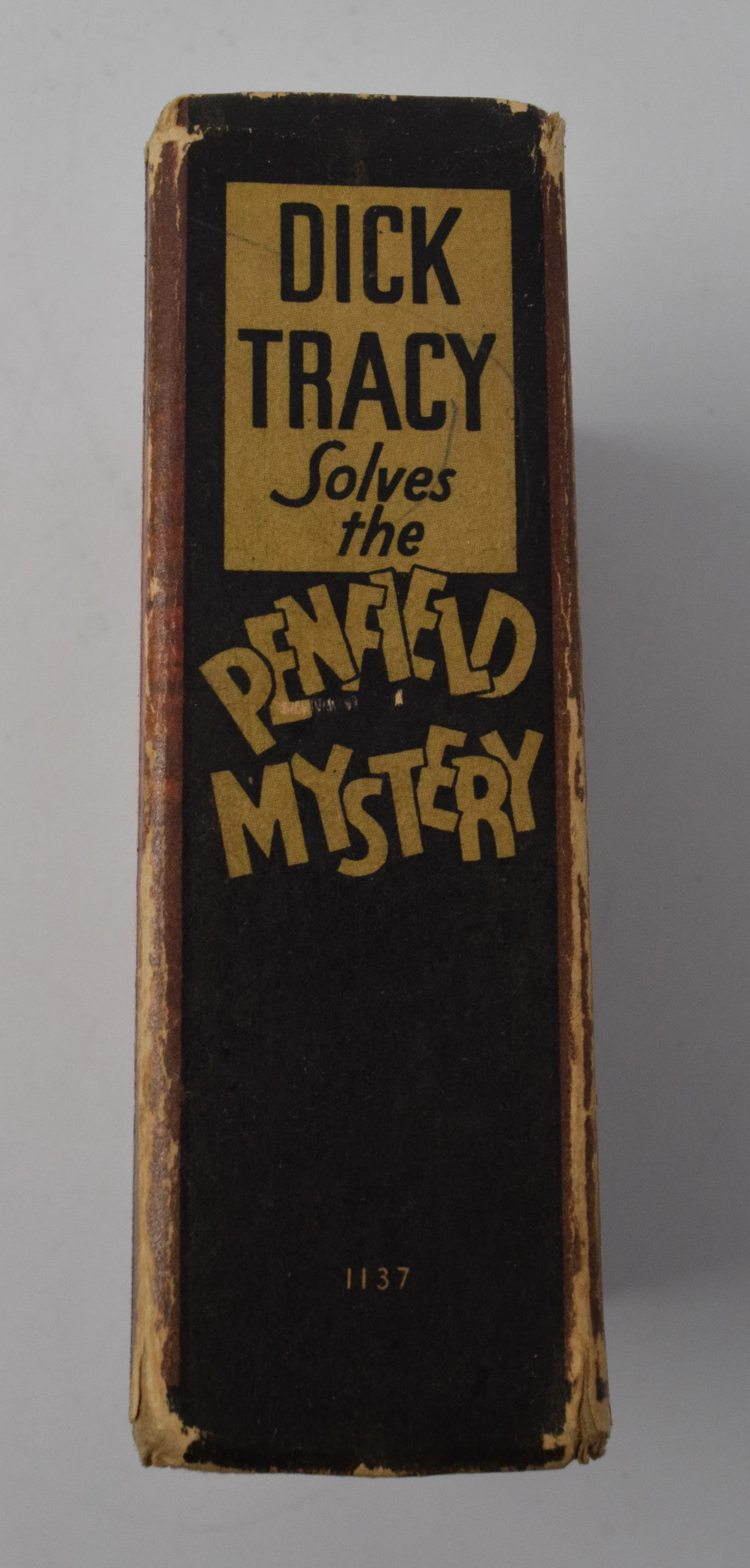 Dick Tracy Solves The Penfield Mystery 1137 Big Little Book Whitman 1933 PR - Image 2